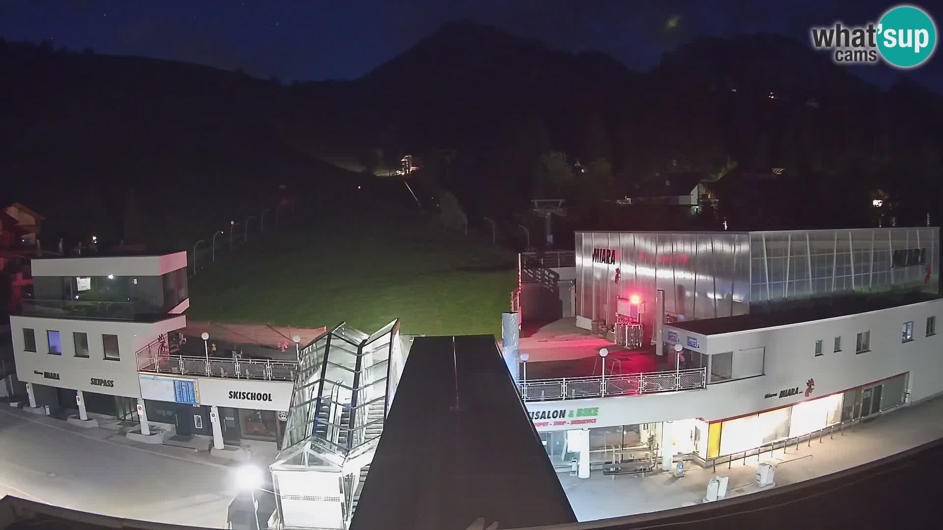Plan de Corones Kronplatz Miara webcam en vivo – estación de valle
