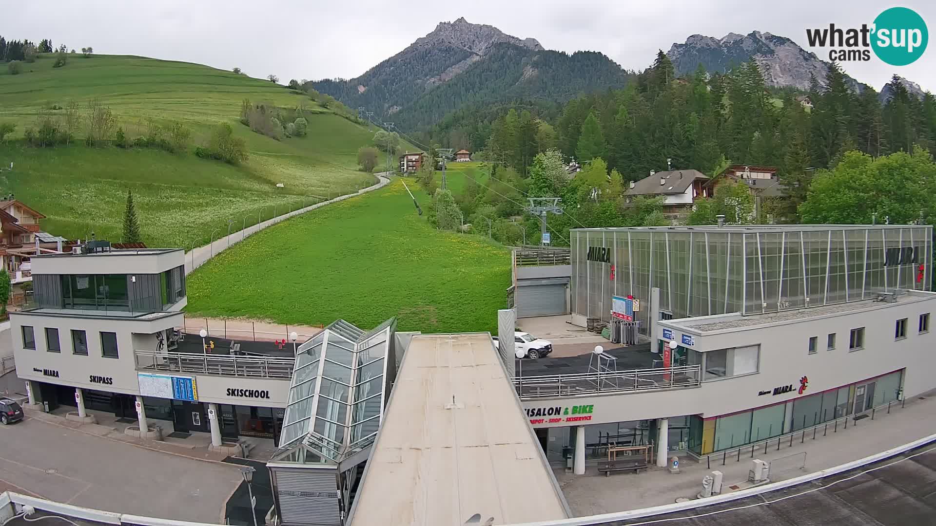 Kronplatz webcam Valley sation of Miara