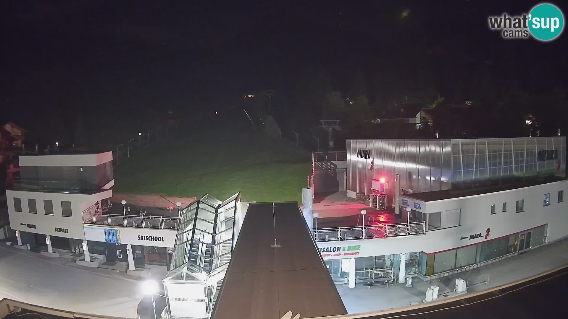 Kronplatz webcam Valley sation of Miara
