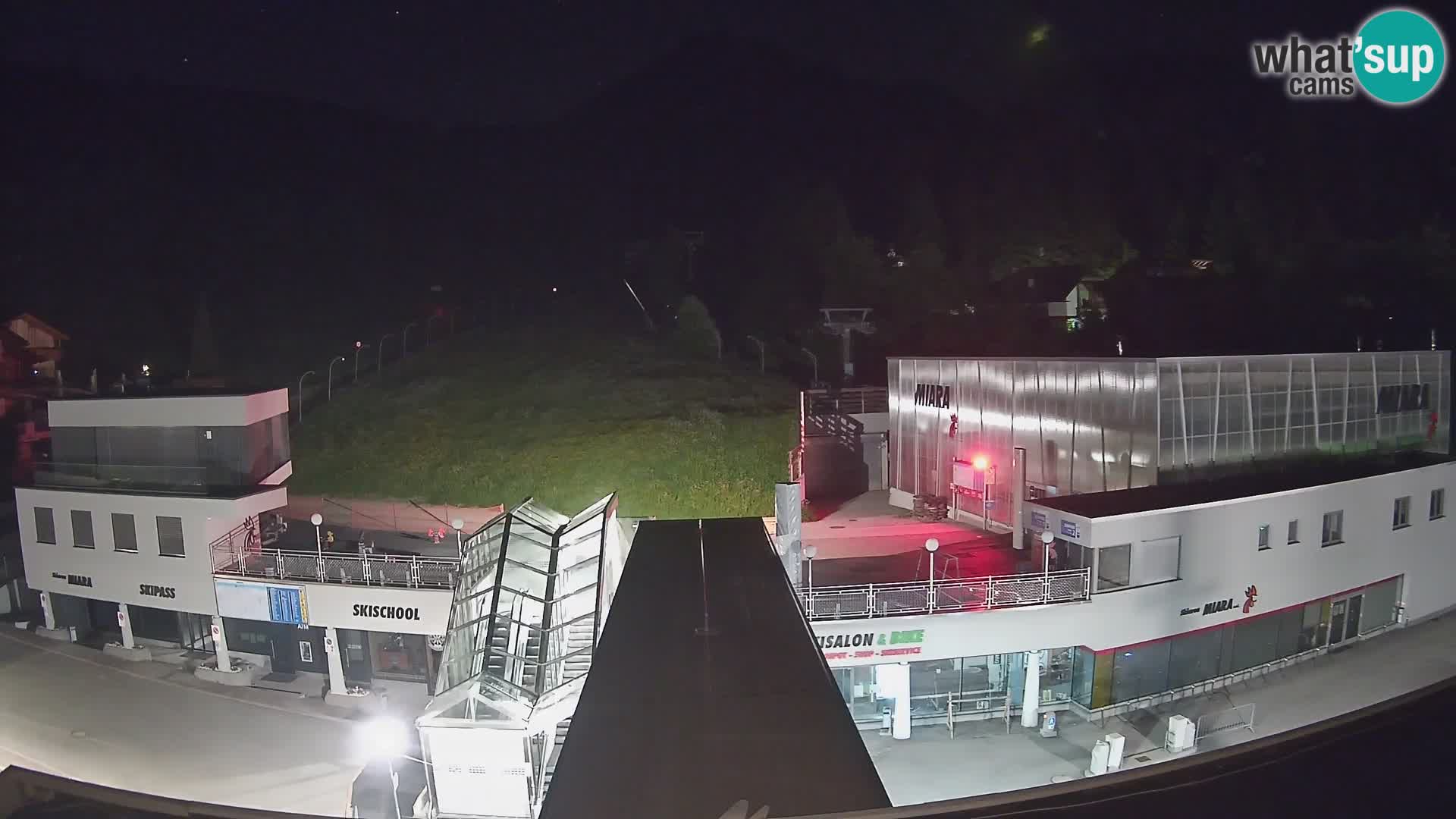 Kronplatz webcam Valley sation of Miara
