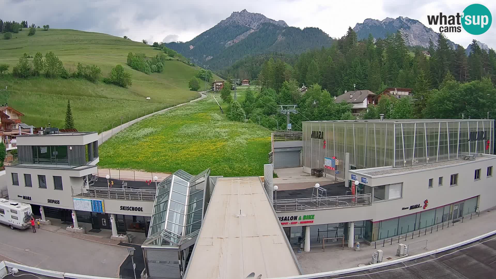 Kronplatz web-kamera Miara – donja stanica