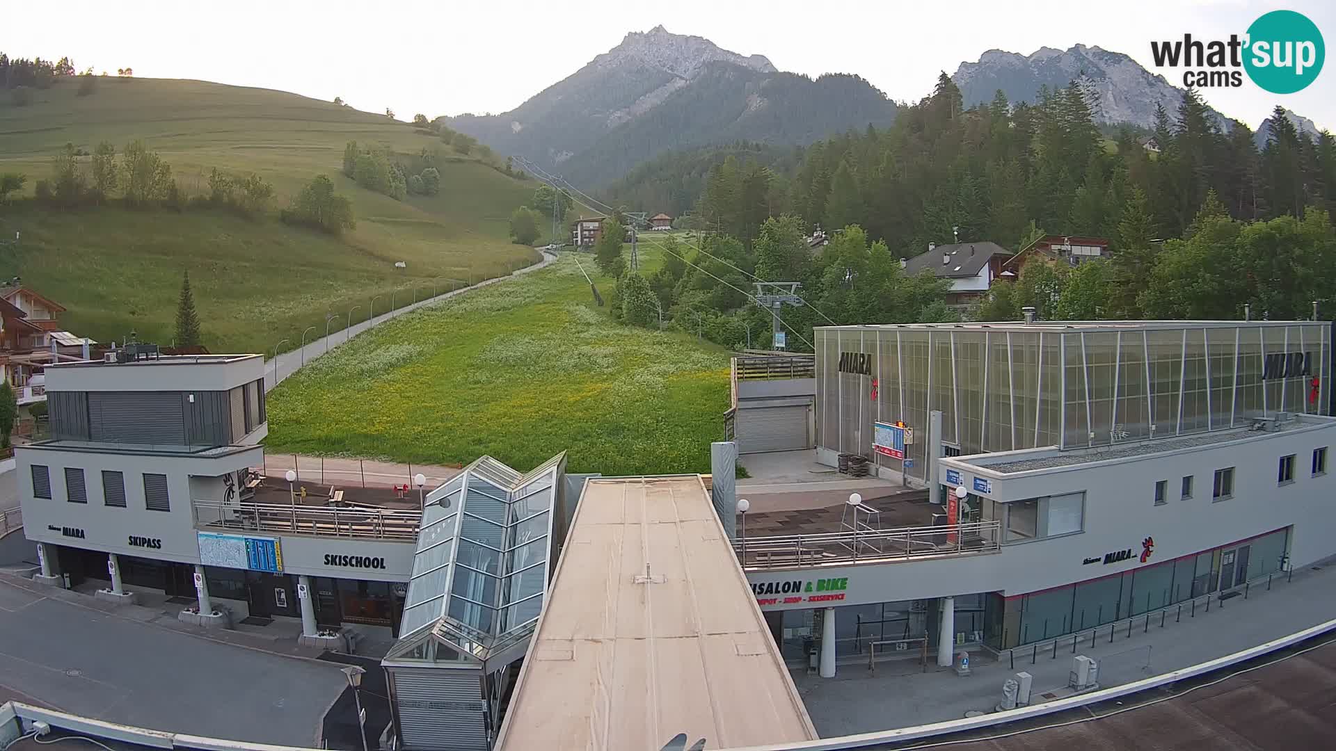 Kronplatz webcam Valley sation of Miara