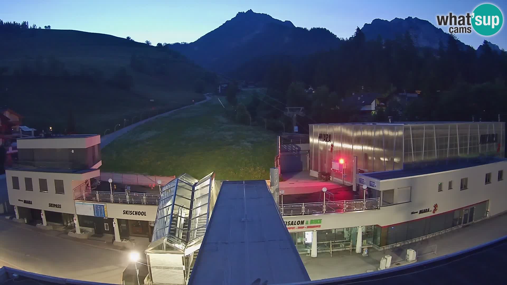 Kronplatz web-kamera Miara – donja stanica