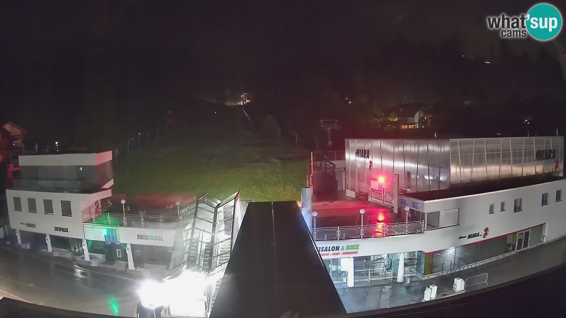 Kronplatz spletna kamera Miara spodnja postaja