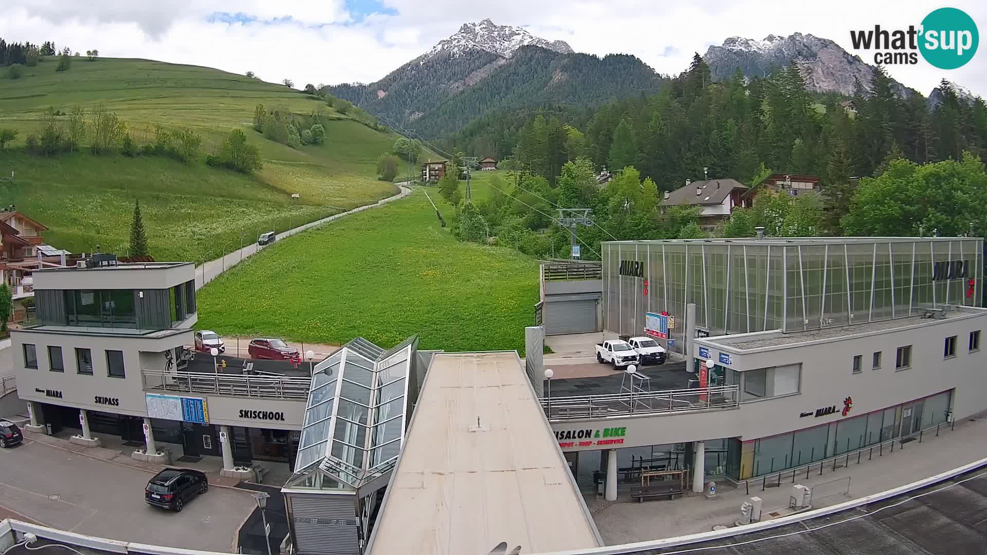 Plan de Corones Kronplatz Miara webcam en vivo – estación de valle