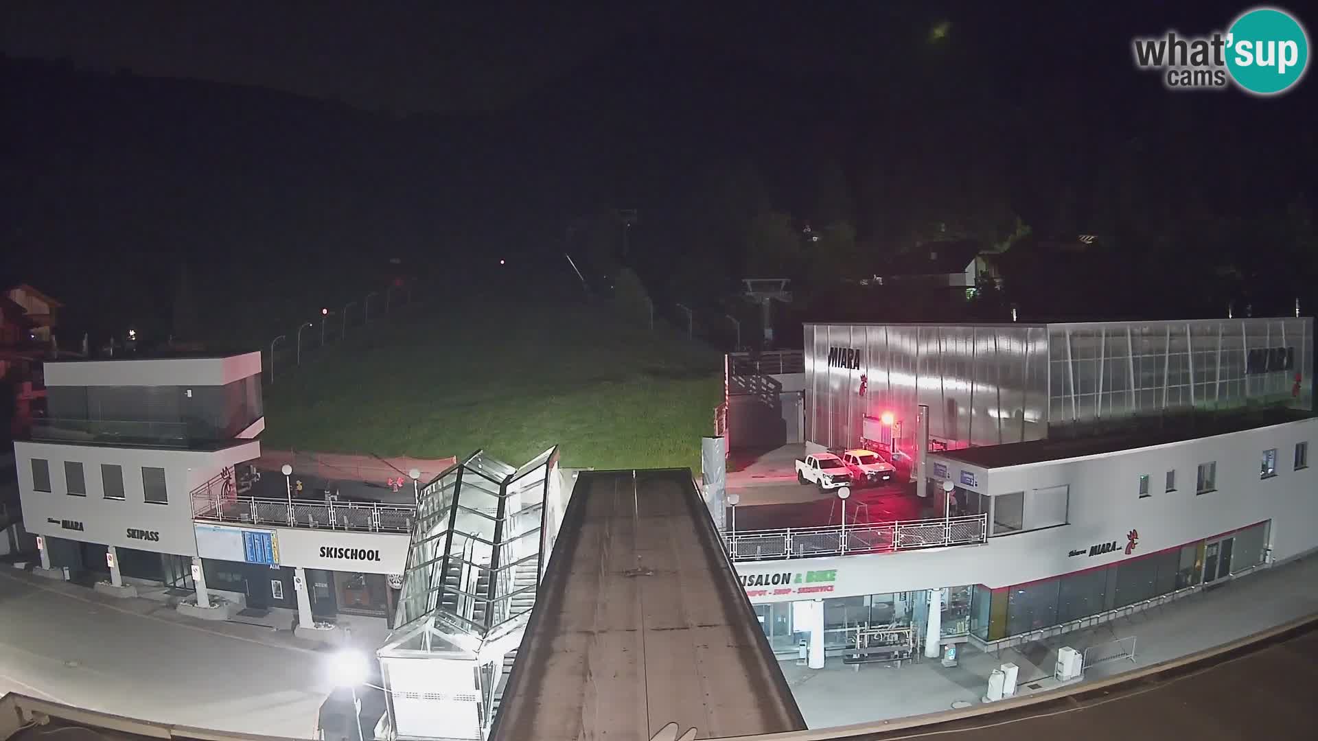 Kronplatz spletna kamera Miara spodnja postaja