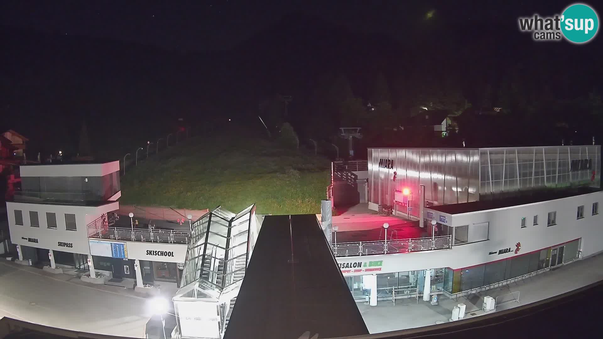 Kronplatz webcam Valley sation of Miara
