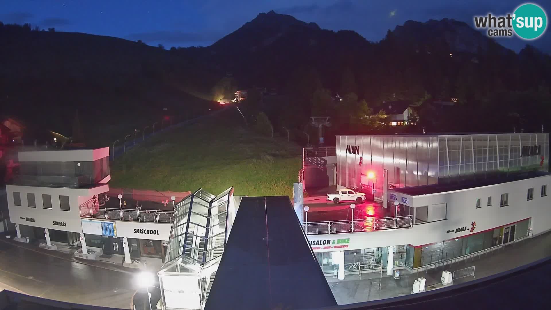 Kronplatz spletna kamera Miara spodnja postaja