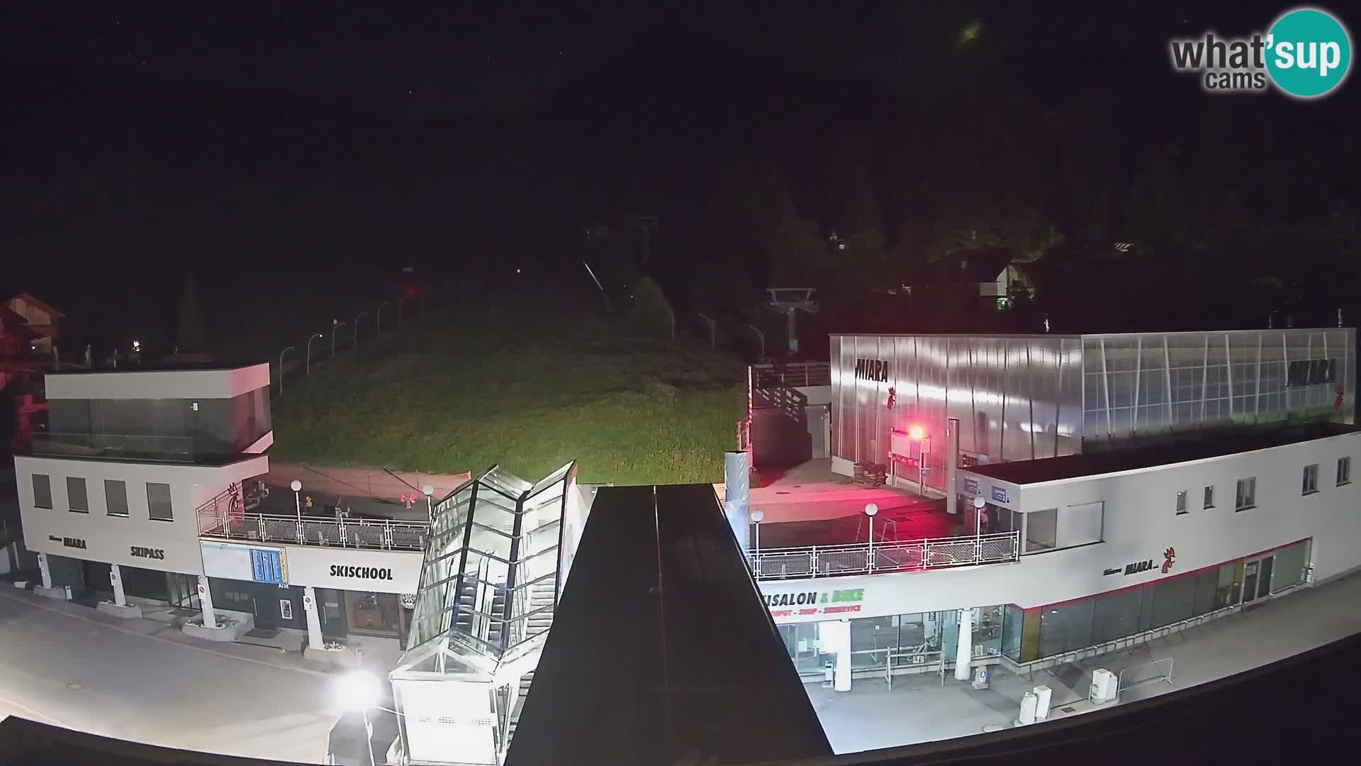 Plan de Corones Kronplatz Miara webcam en vivo – estación de valle