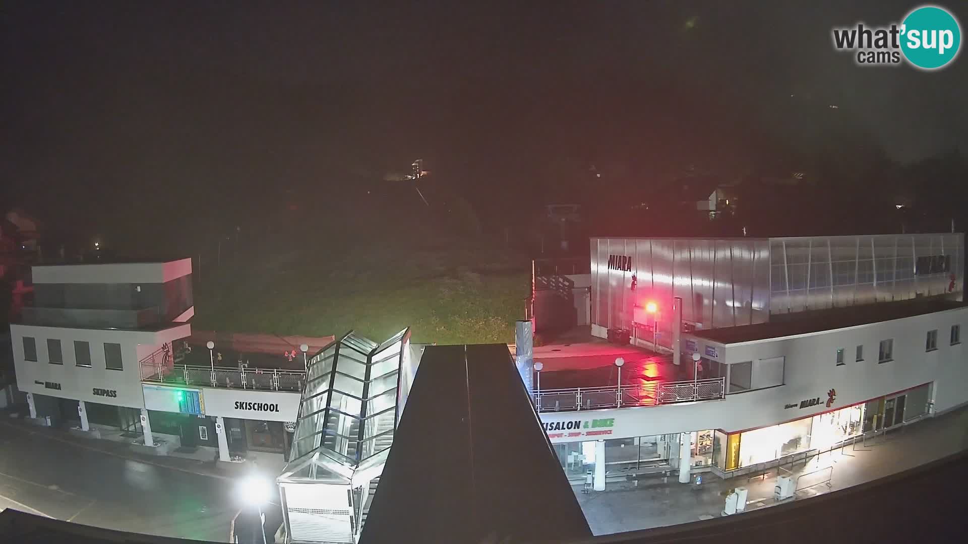 Kronplatz spletna kamera Miara spodnja postaja