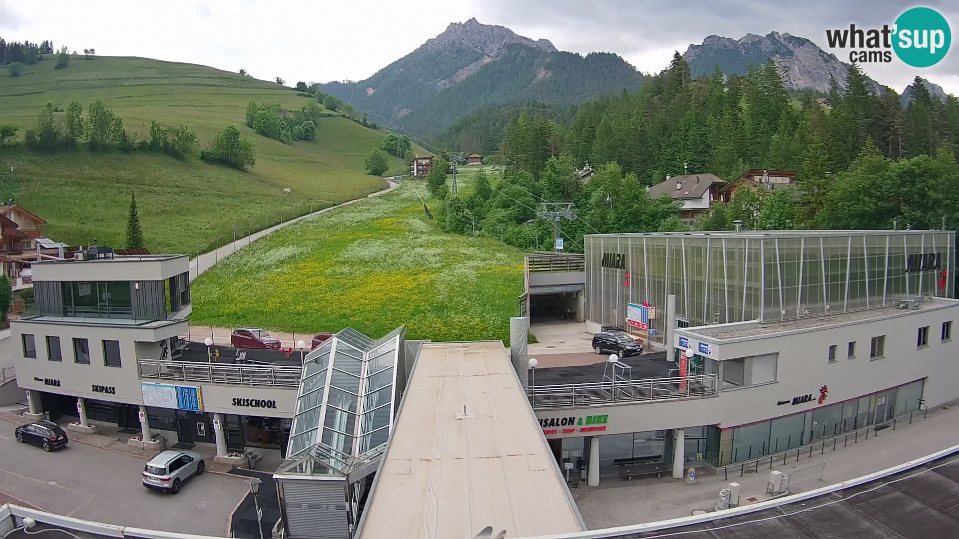 Kronplatz web-kamera Miara – donja stanica