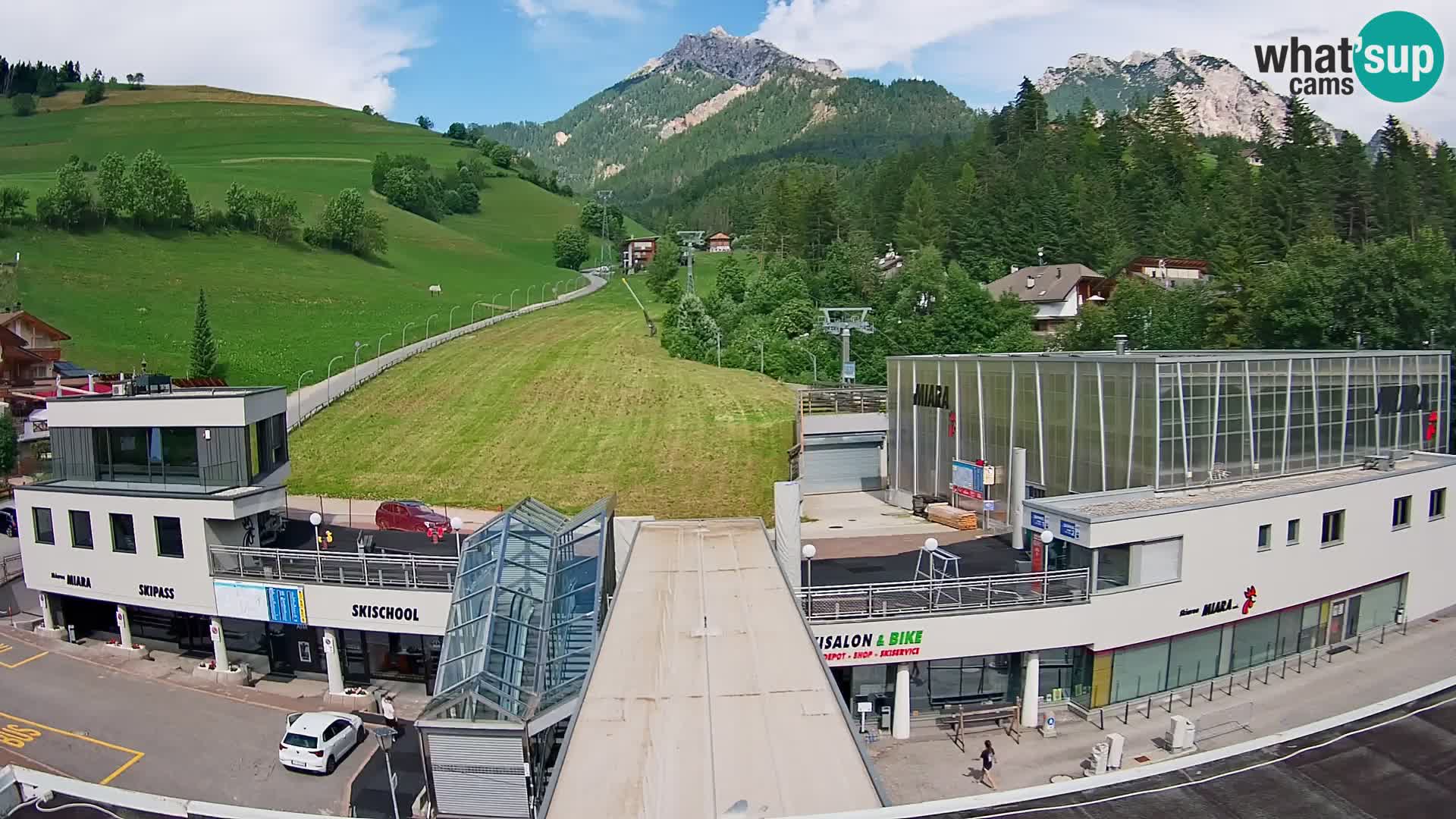 Kronplatz webcam Valley sation of Miara