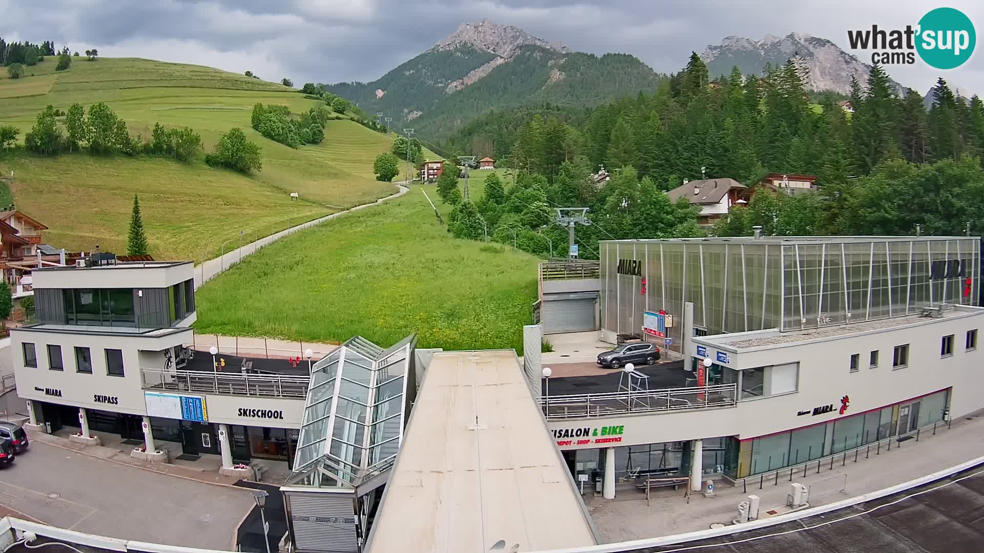 Kronplatz webcam Valley sation of Miara