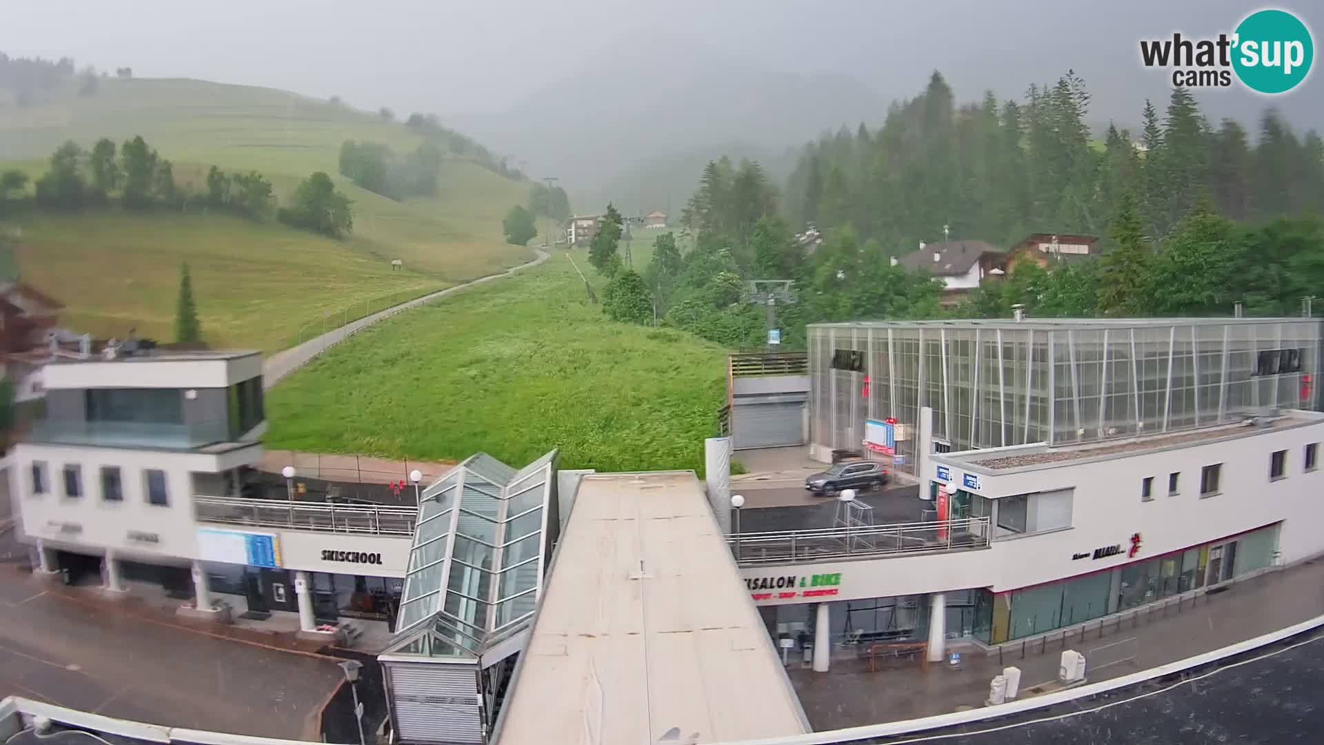 Kronplatz webcam Valley sation of Miara