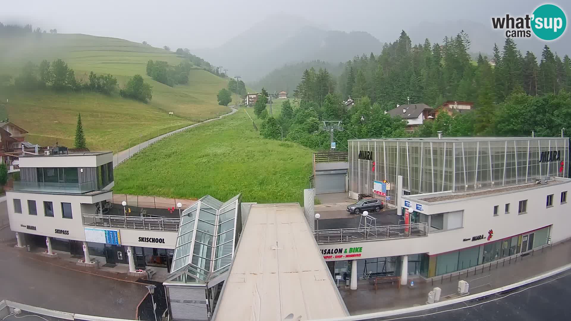 Kronplatz webcam Valley sation of Miara