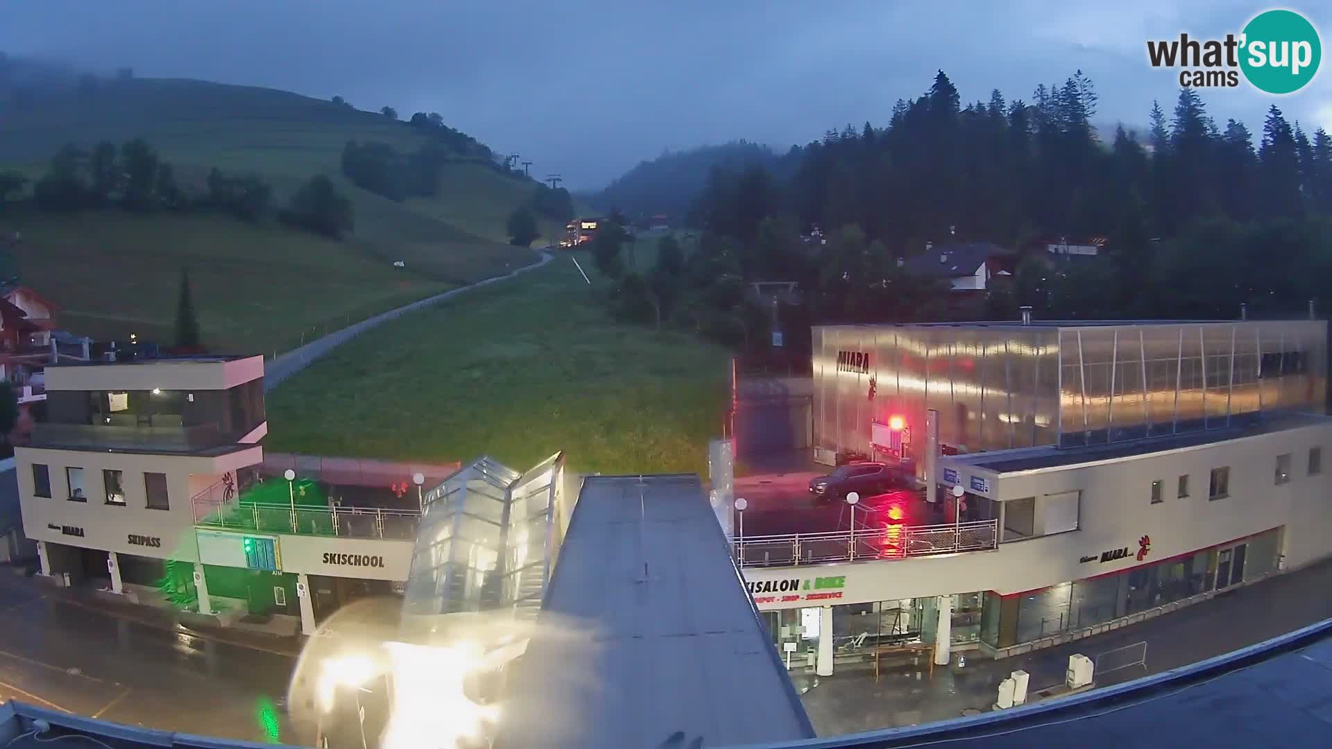 Kronplatz webcam Valley sation of Miara