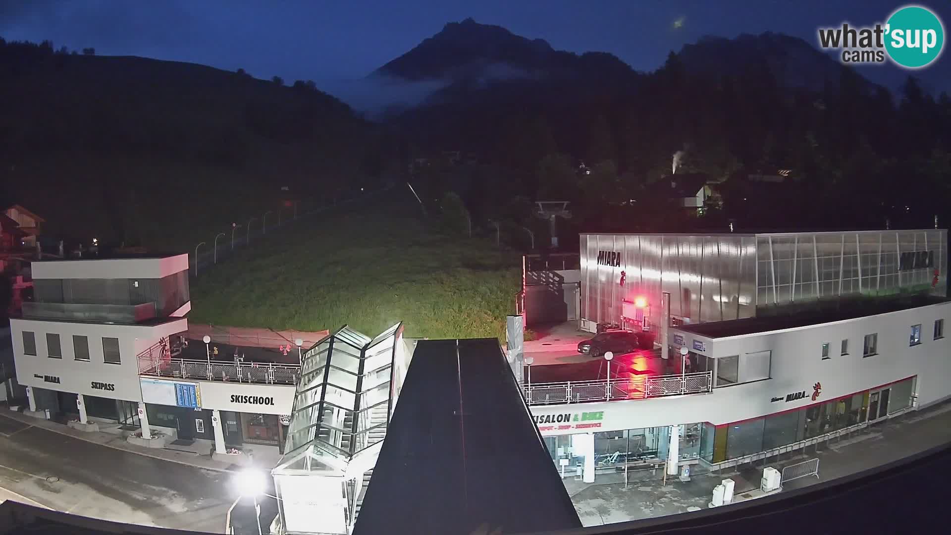 Kronplatz webcam Valley sation of Miara