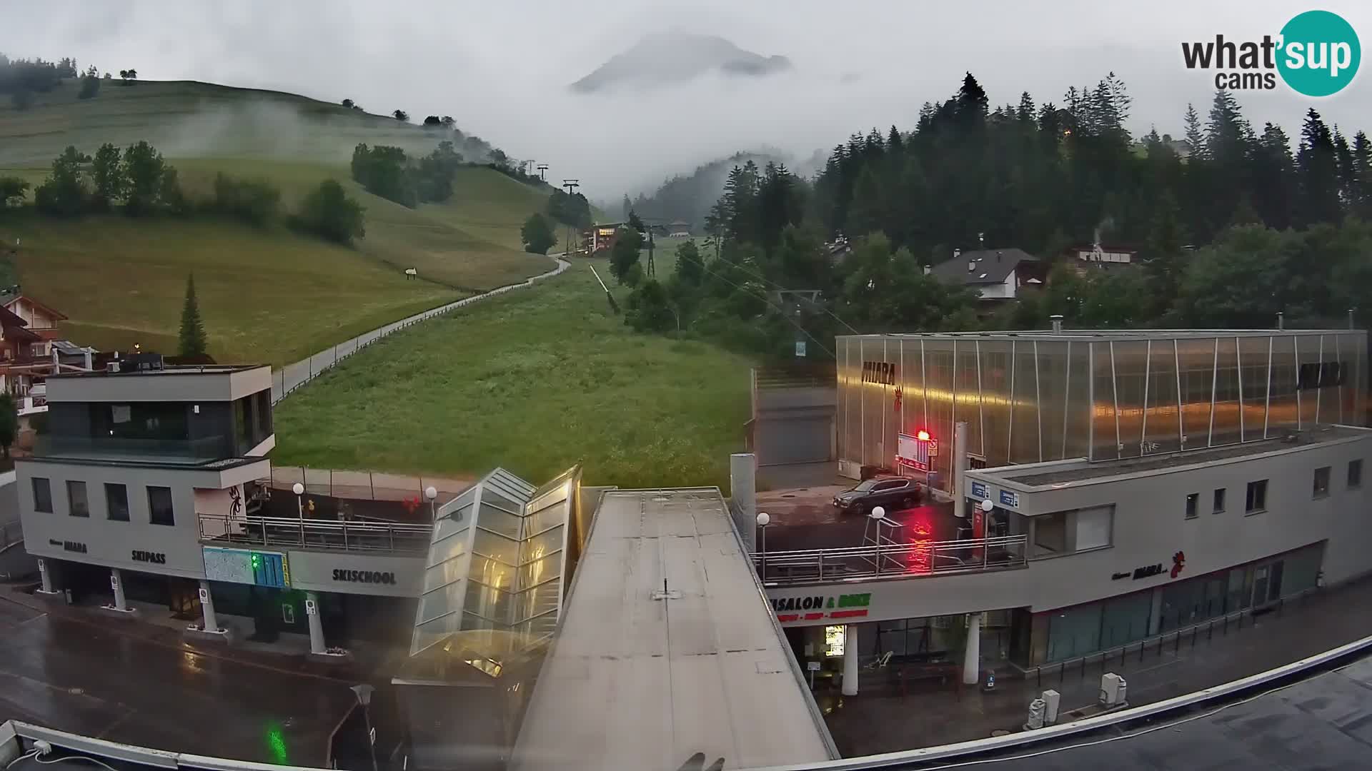 Kronplatz webcam Valley sation of Miara