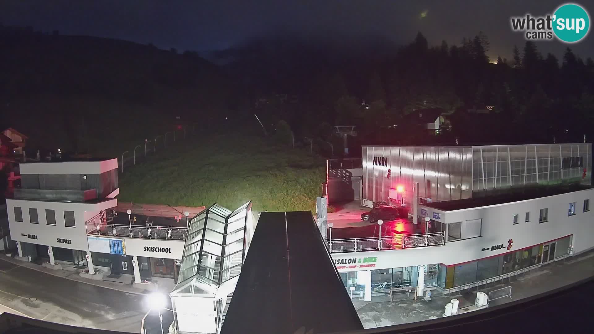 Kronplatz webcam Valley sation of Miara