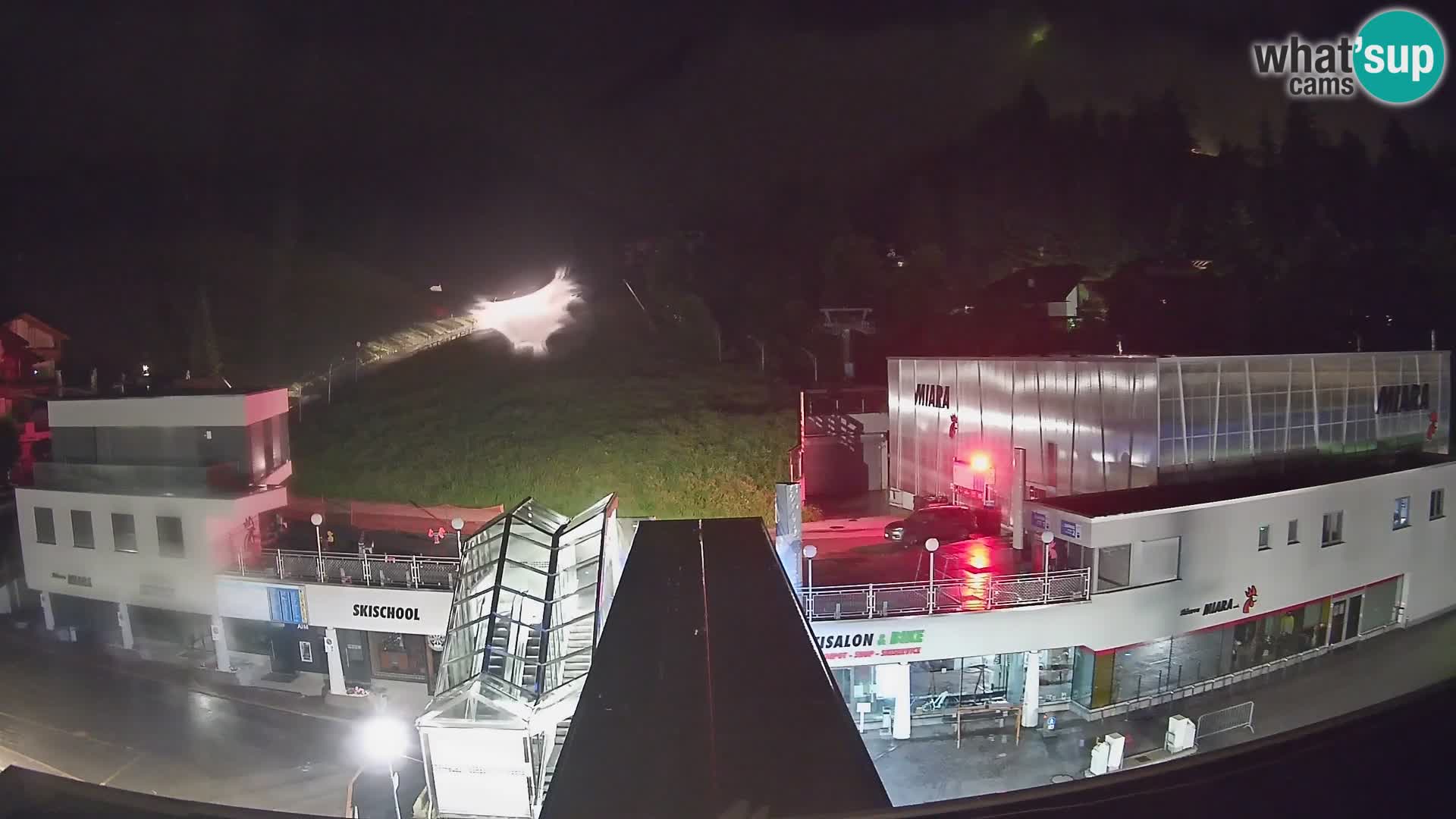 Kronplatz spletna kamera Miara spodnja postaja