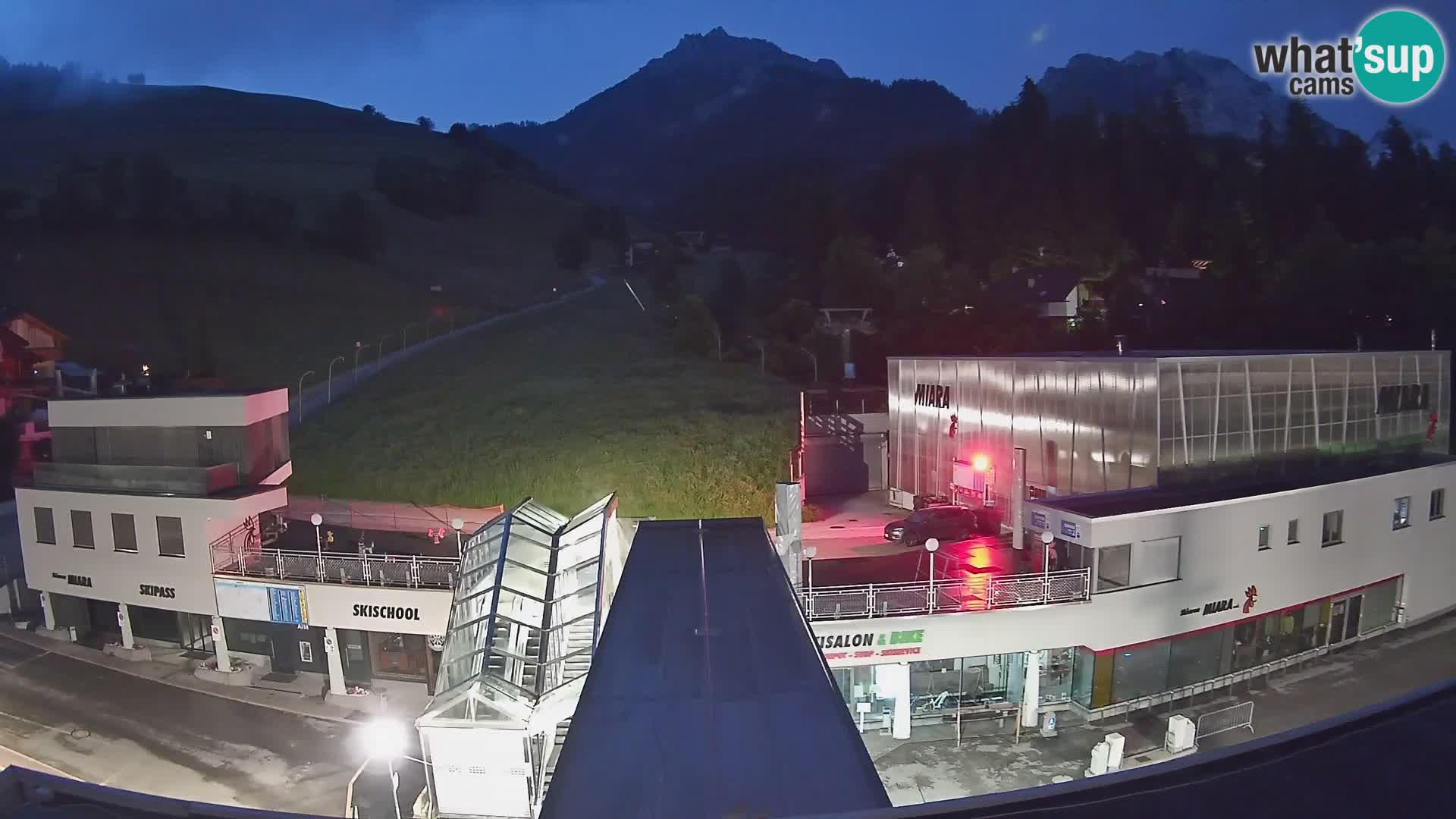 Kronplatz spletna kamera Miara spodnja postaja
