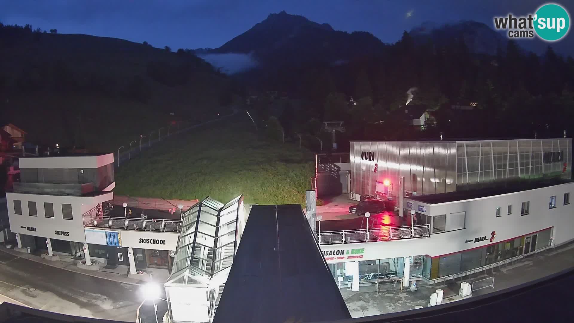 Kronplatz spletna kamera Miara spodnja postaja