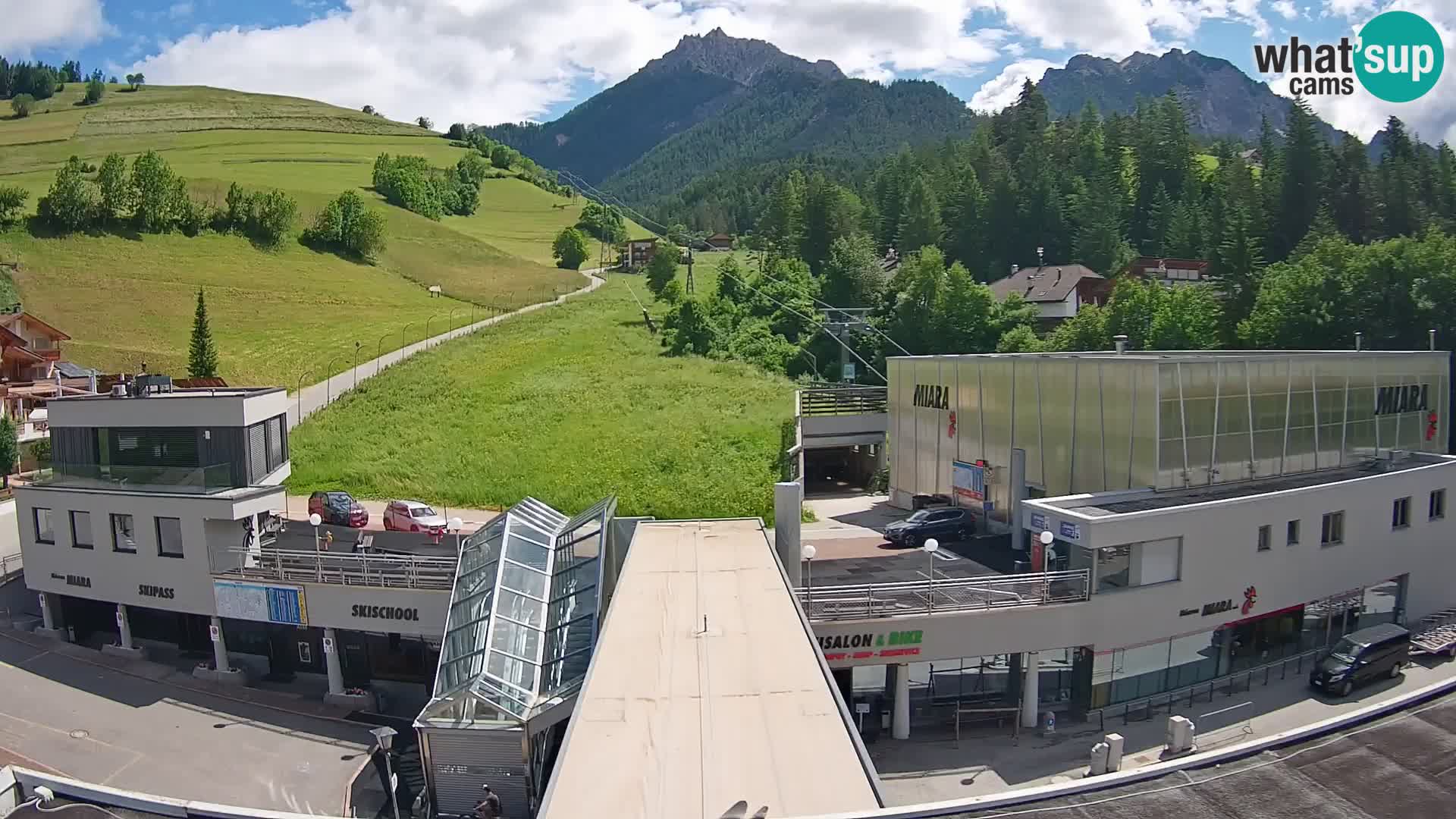 Kronplatz spletna kamera Miara spodnja postaja