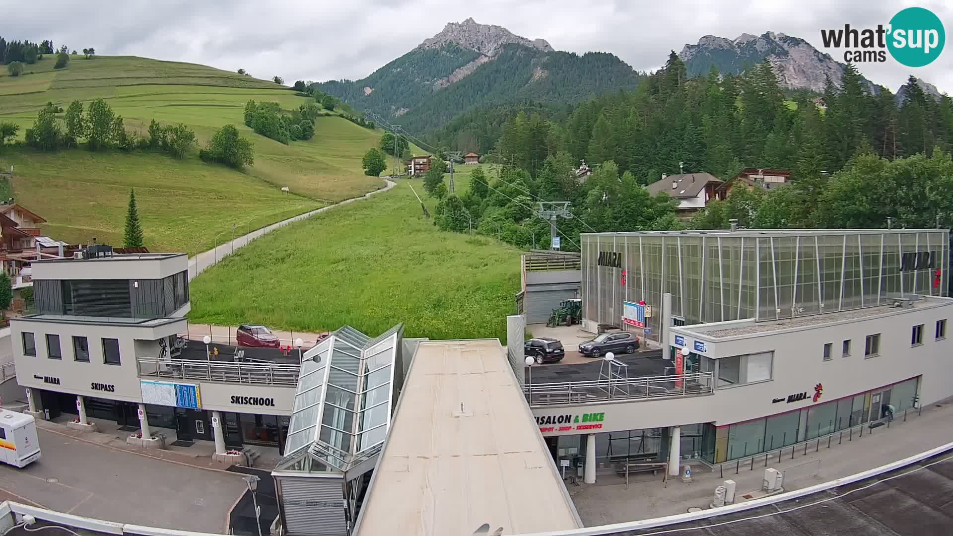 Plan de Corones Kronplatz Miara webcam en vivo – estación de valle