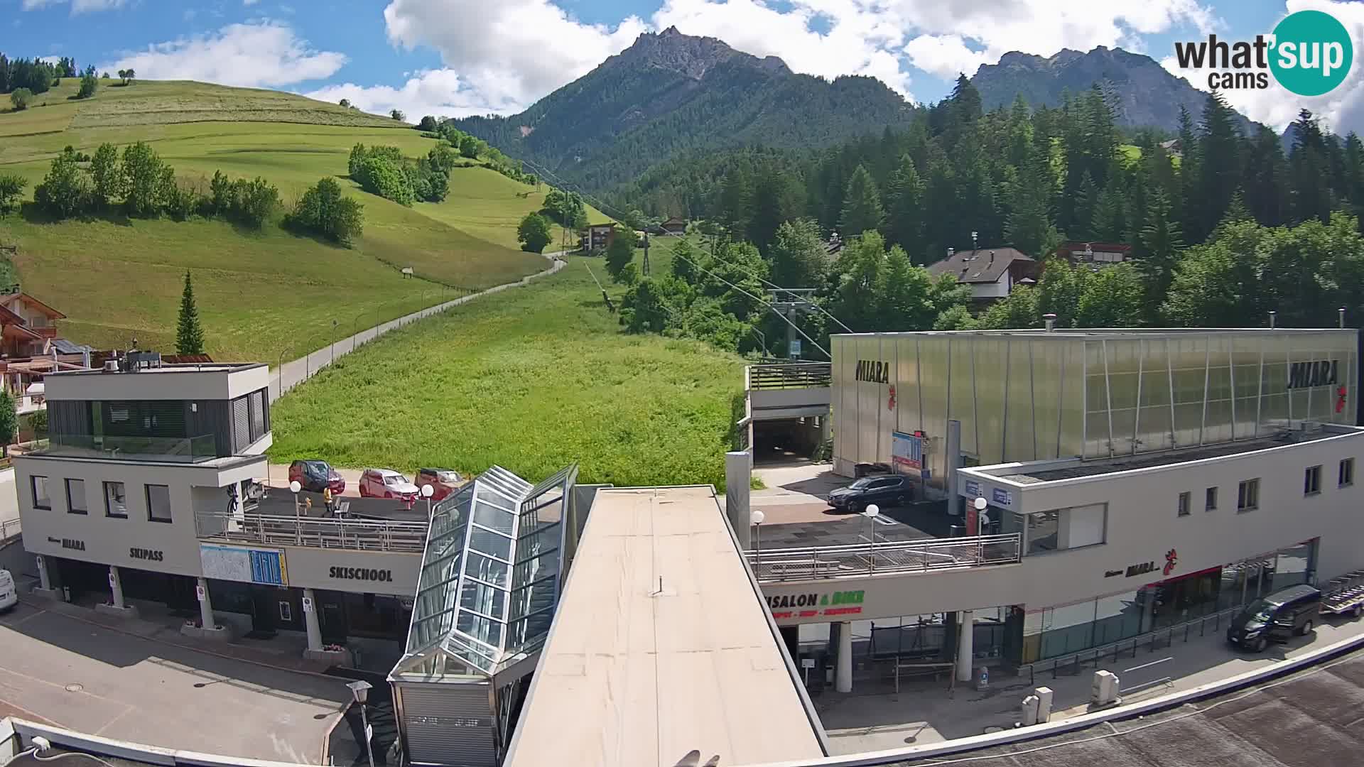 Kronplatz spletna kamera Miara spodnja postaja
