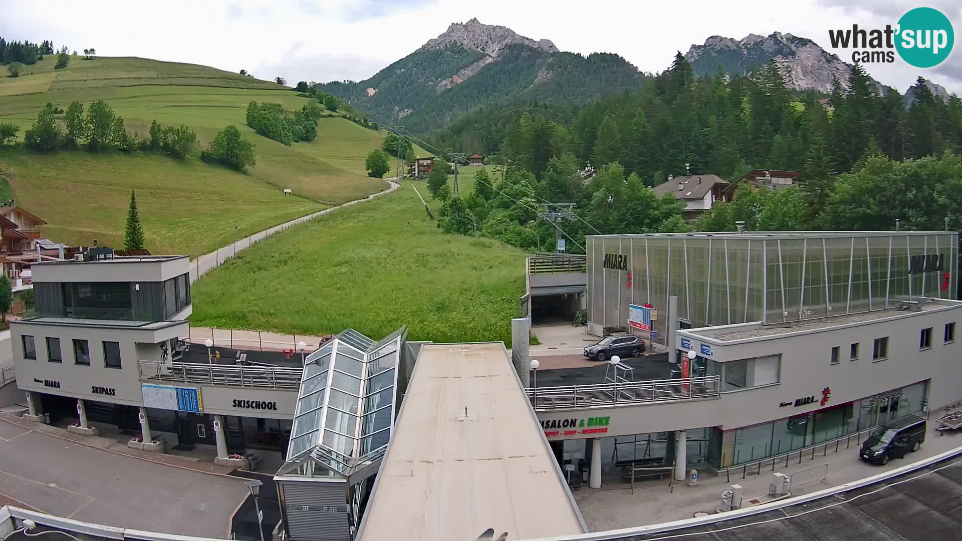 Kronplatz web-kamera Miara – donja stanica