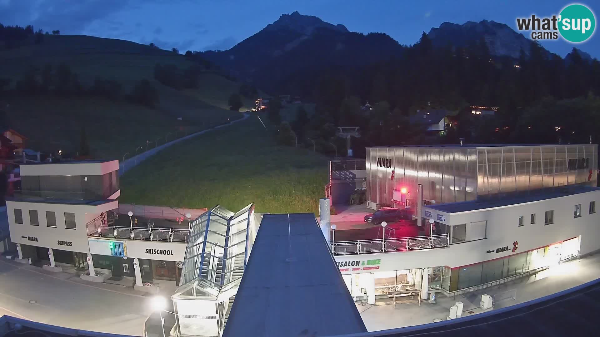Kronplatz spletna kamera Miara spodnja postaja