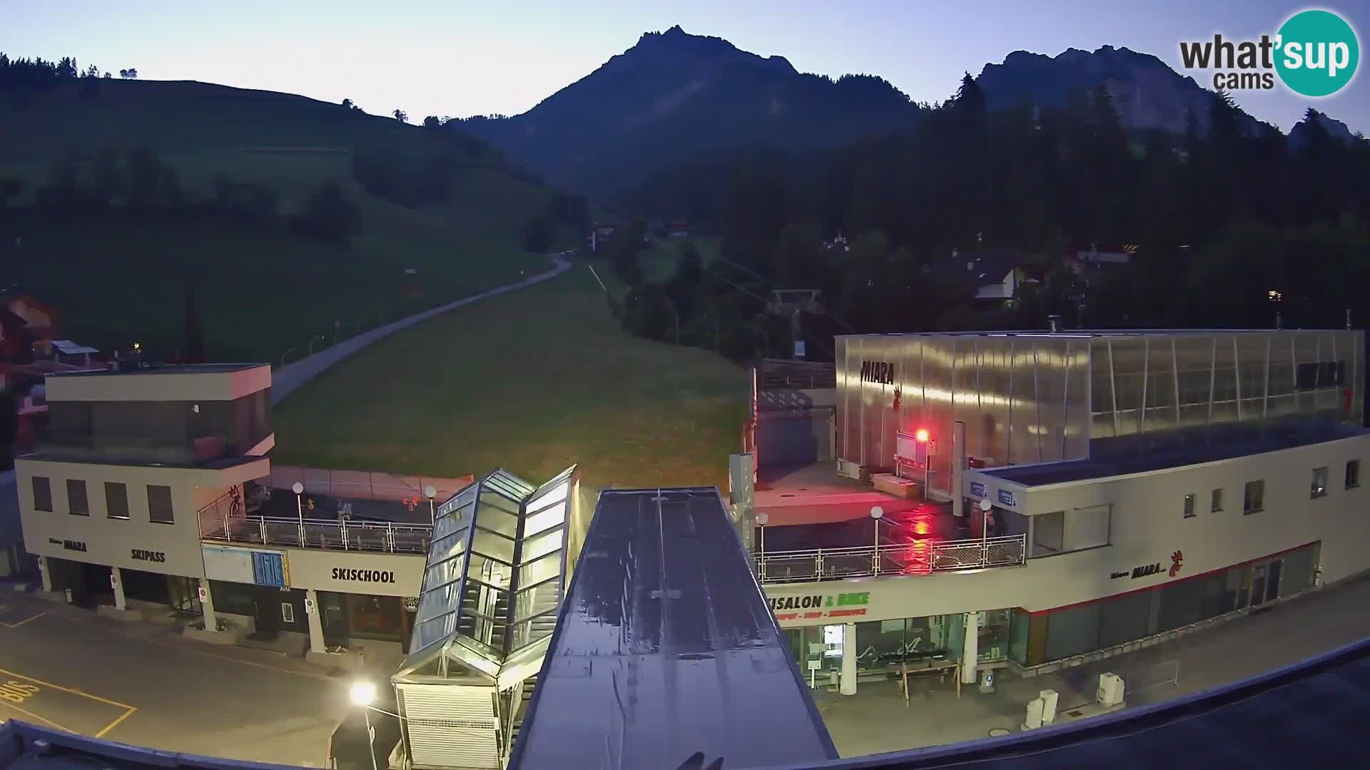 Kronplatz webcam Valley sation of Miara