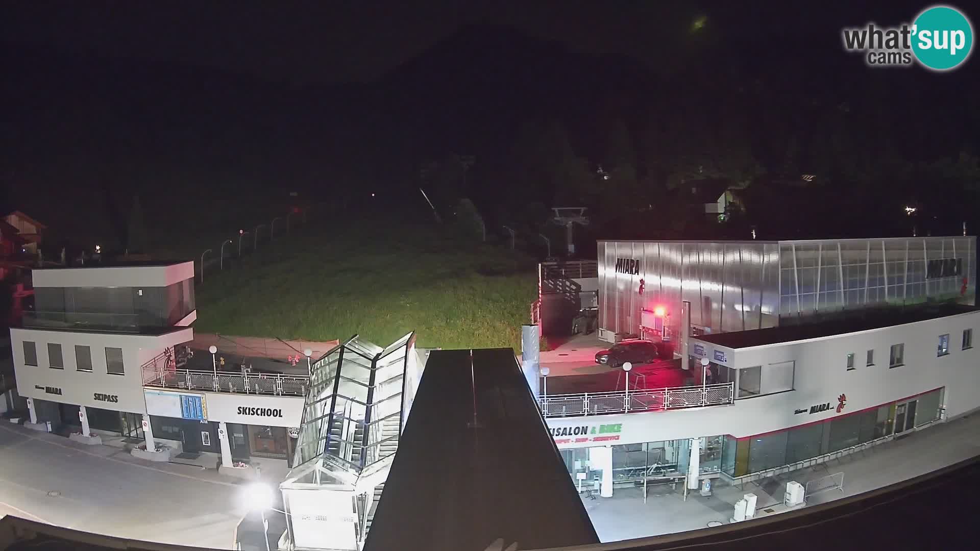 Plan de Corones Kronplatz Miara webcam en vivo – estación de valle