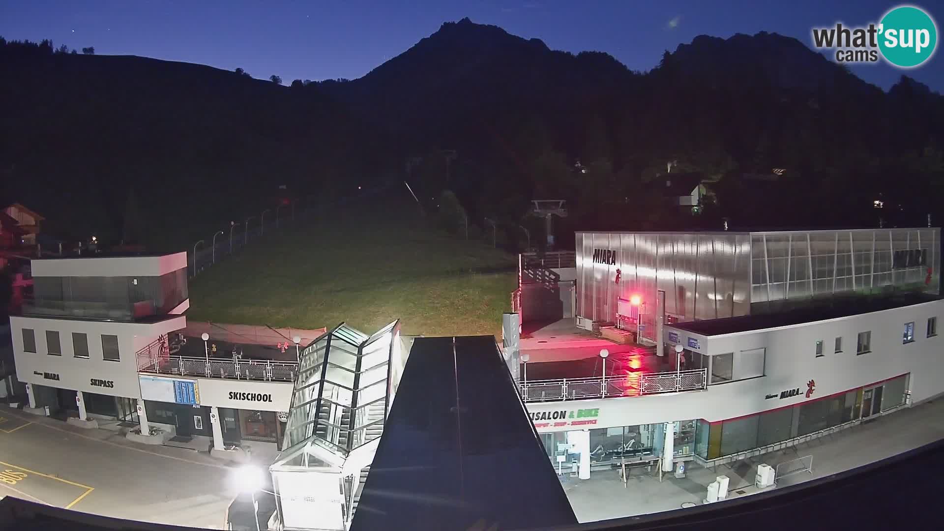 Kronplatz spletna kamera Miara spodnja postaja