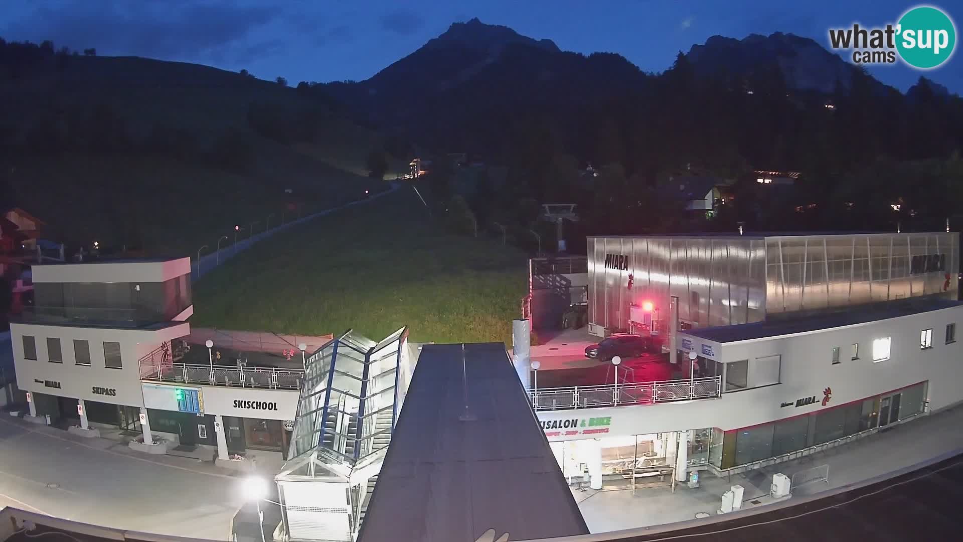 Kronplatz spletna kamera Miara spodnja postaja
