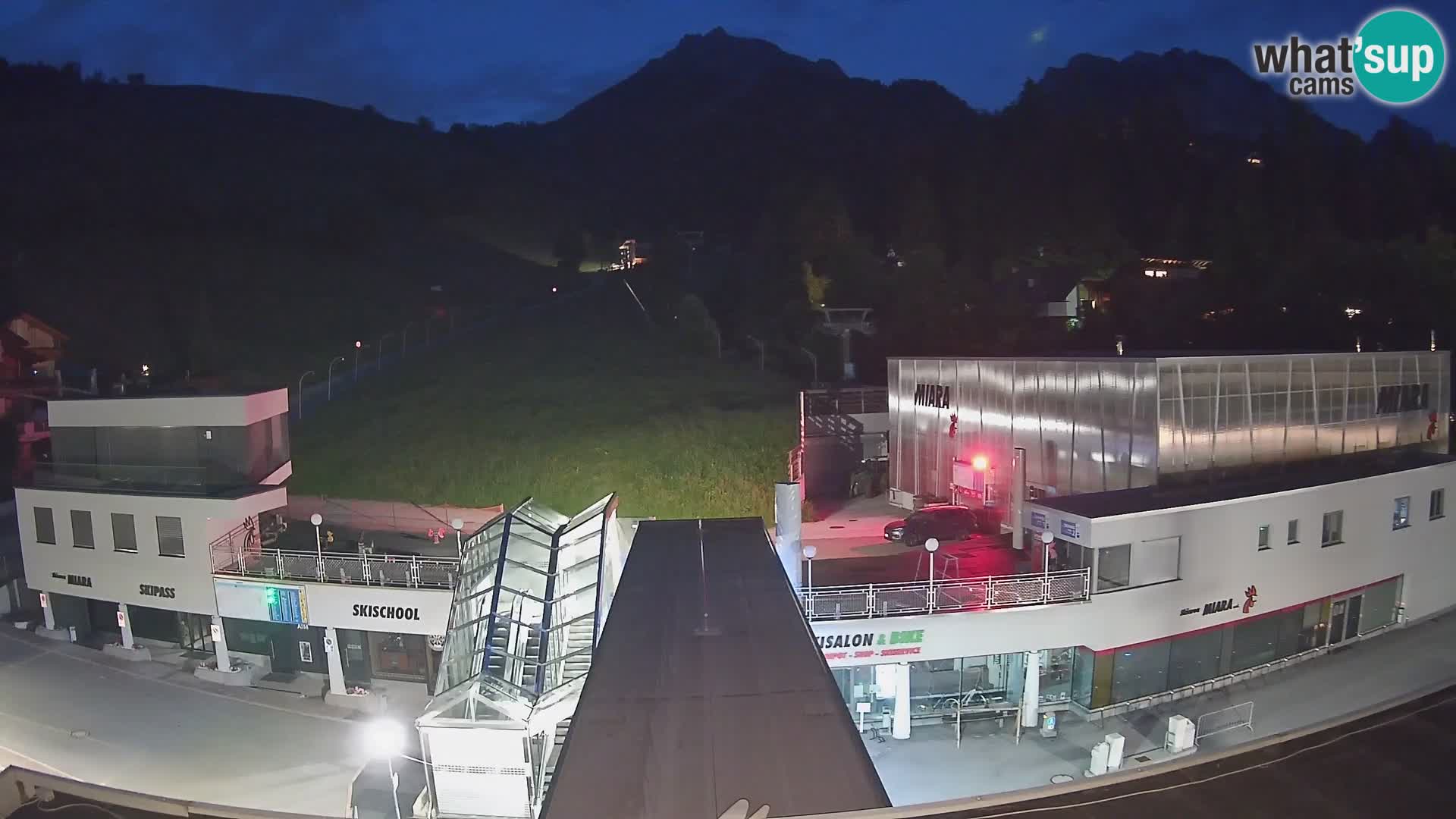 Plan de Corones Kronplatz Miara webcam en vivo – estación de valle