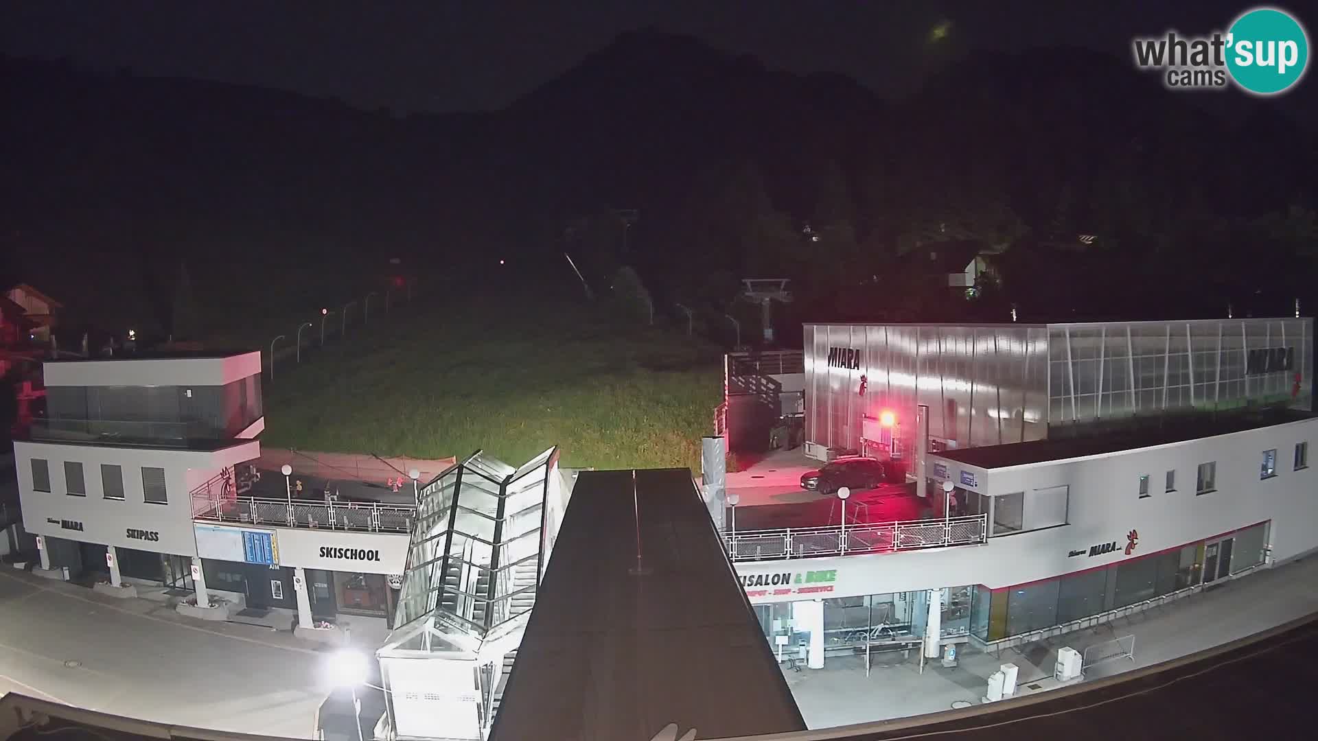 Kronplatz spletna kamera Miara spodnja postaja