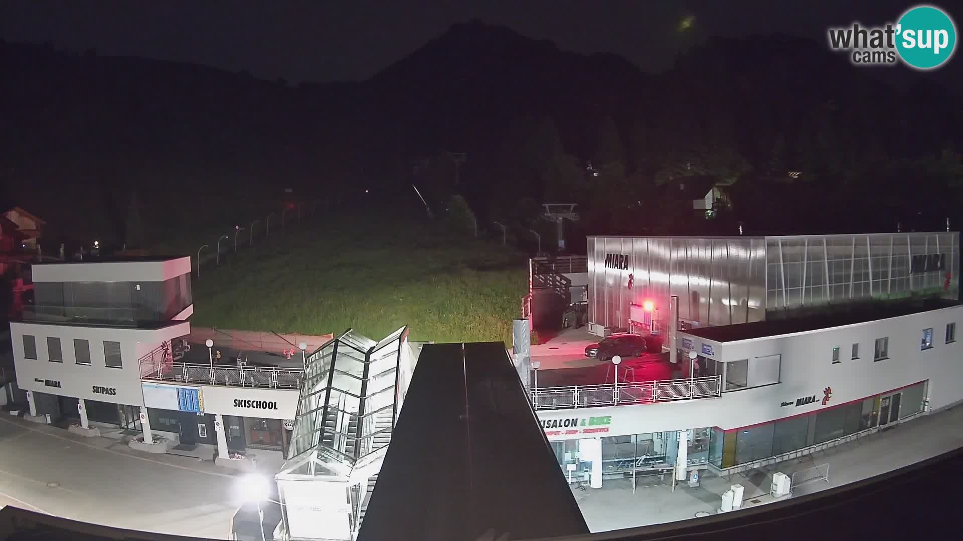Plan de Corones Kronplatz Miara webcam en vivo – estación de valle