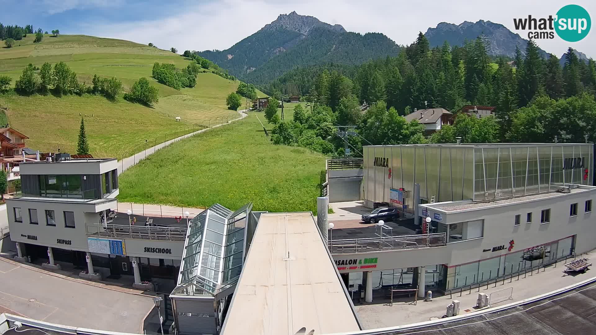 Kronplatz web-kamera Miara – donja stanica