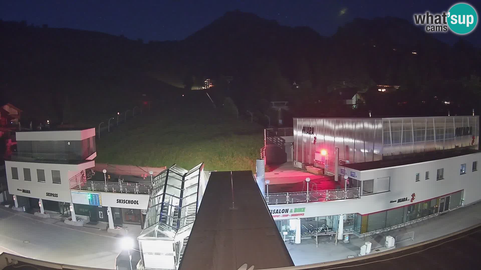 Kronplatz webcam Valley sation of Miara