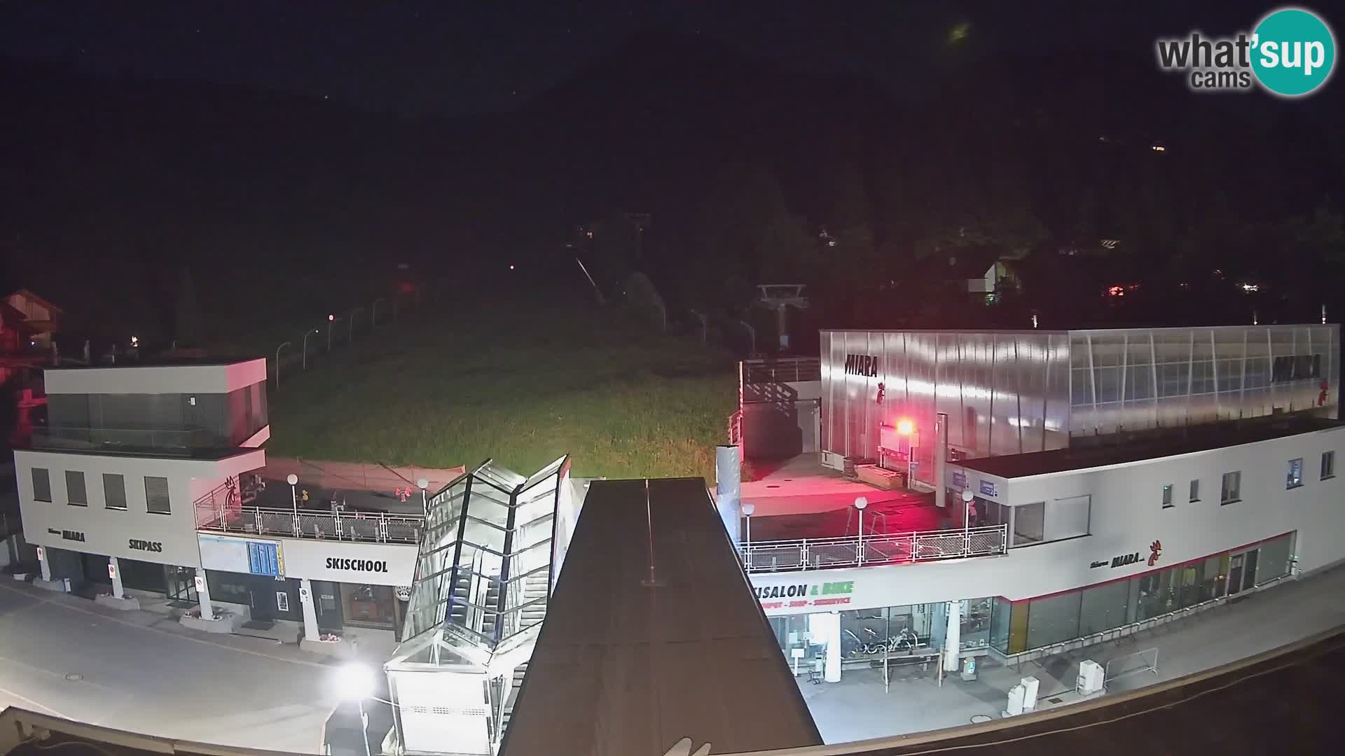 Kronplatz webcam Valley sation of Miara