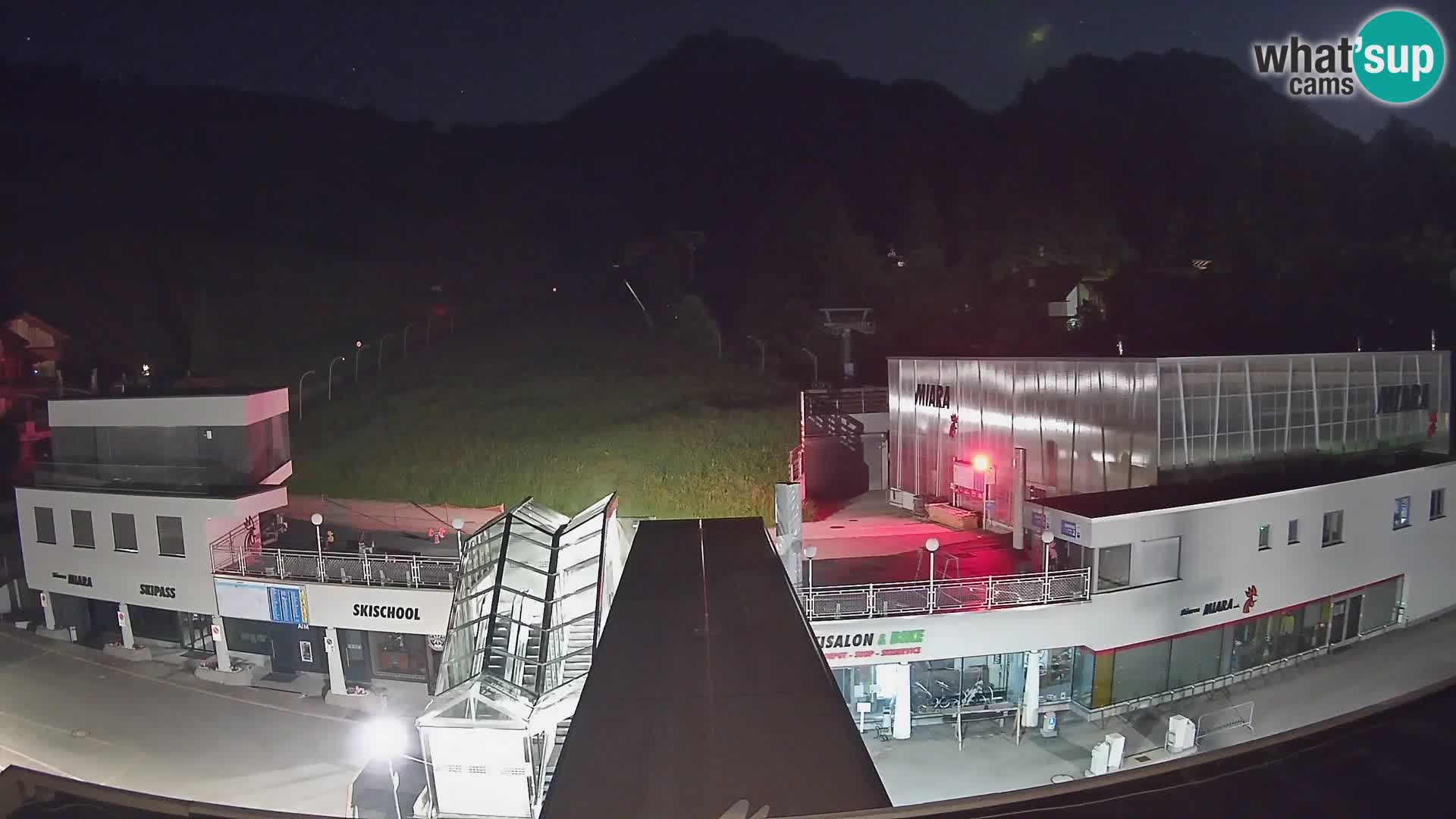 Plan de Corones Kronplatz Miara webcam en vivo – estación de valle