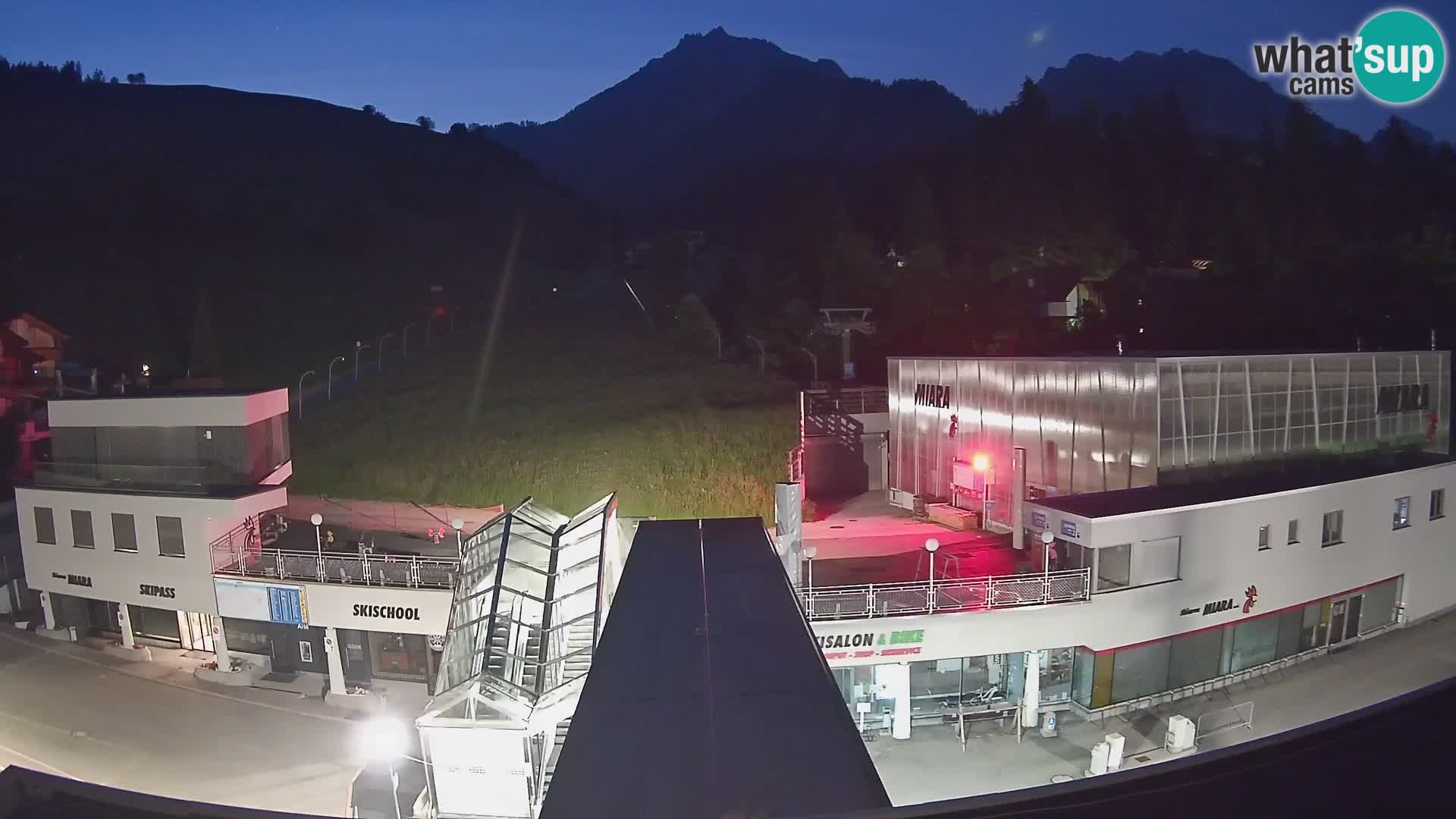 Kronplatz webcam Valley sation of Miara
