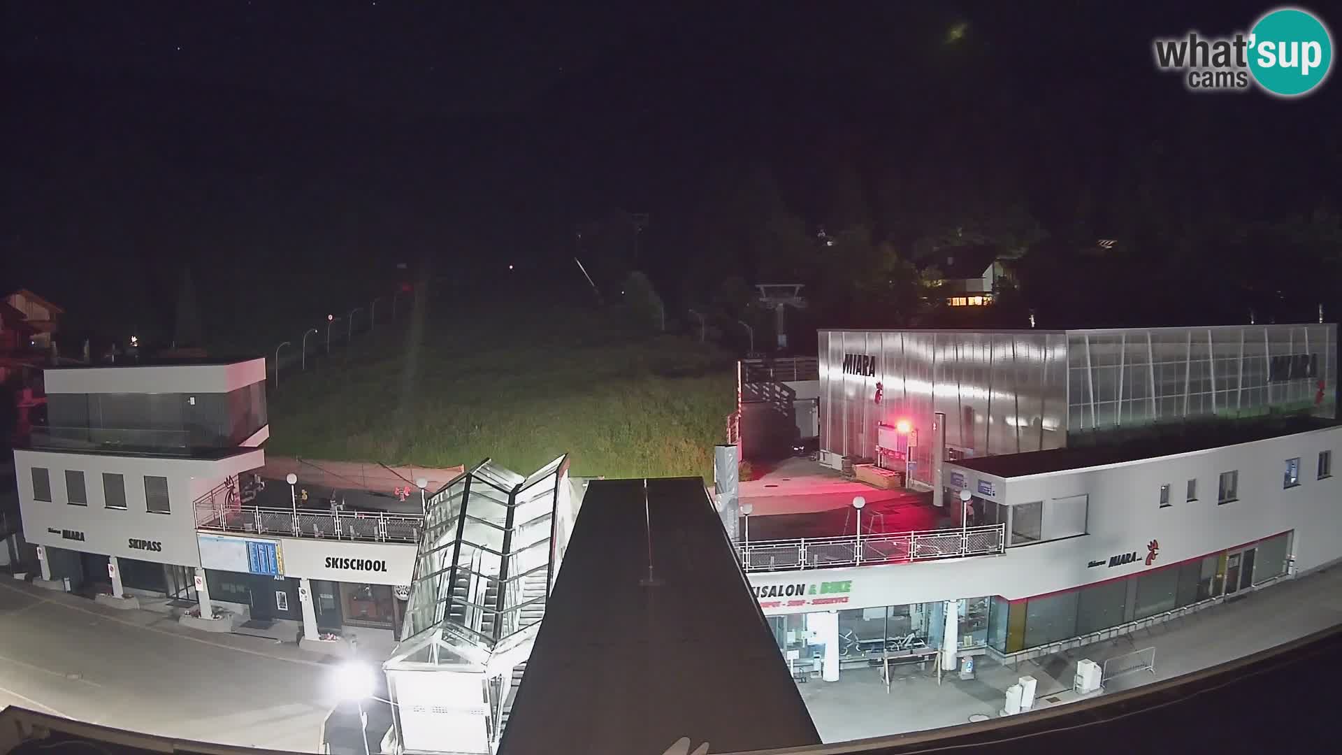Kronplatz spletna kamera Miara spodnja postaja