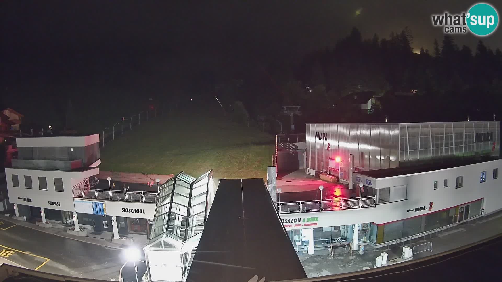 Kronplatz spletna kamera Miara spodnja postaja
