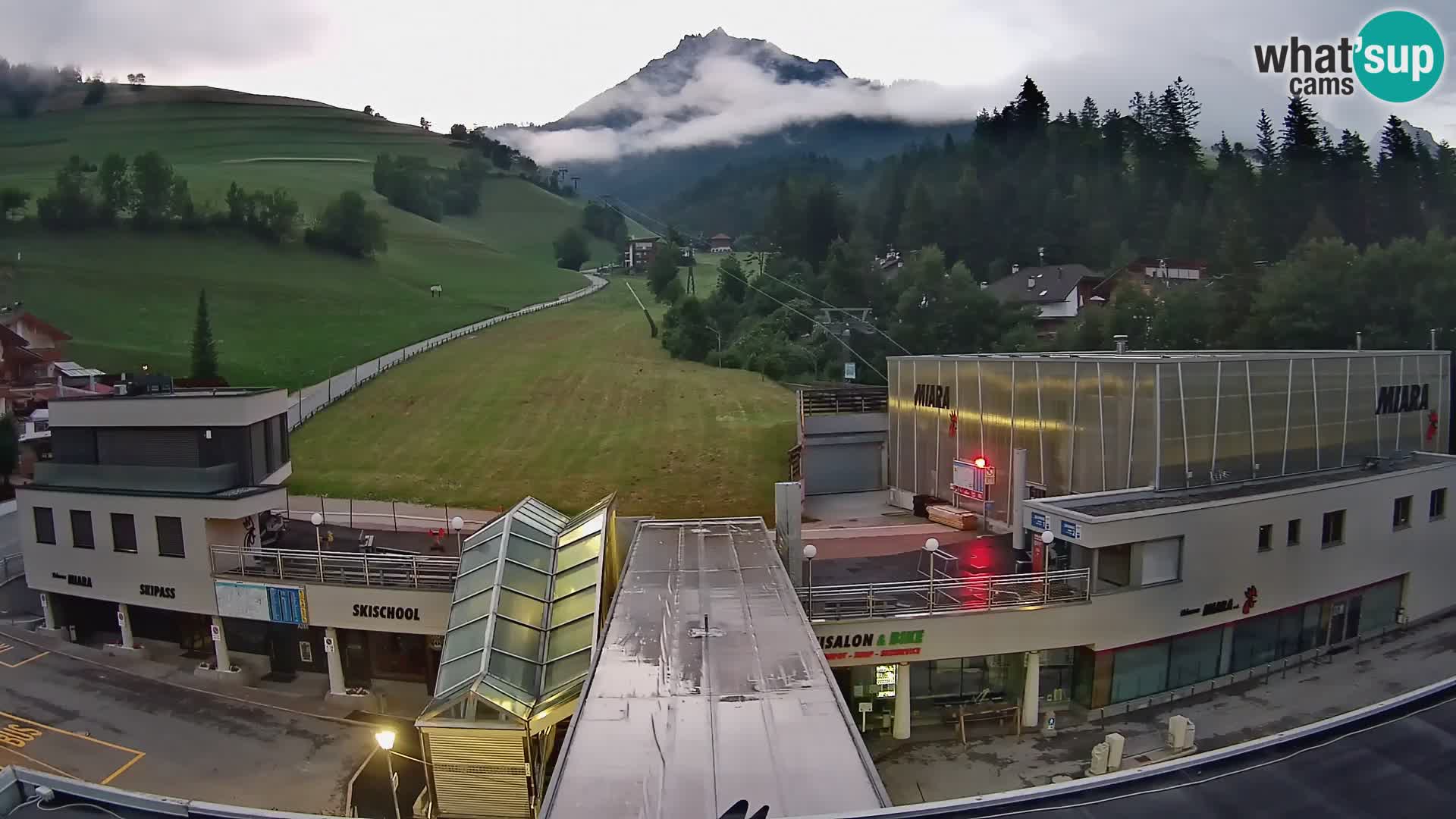 Plan de Corones Kronplatz Miara webcam en vivo – estación de valle