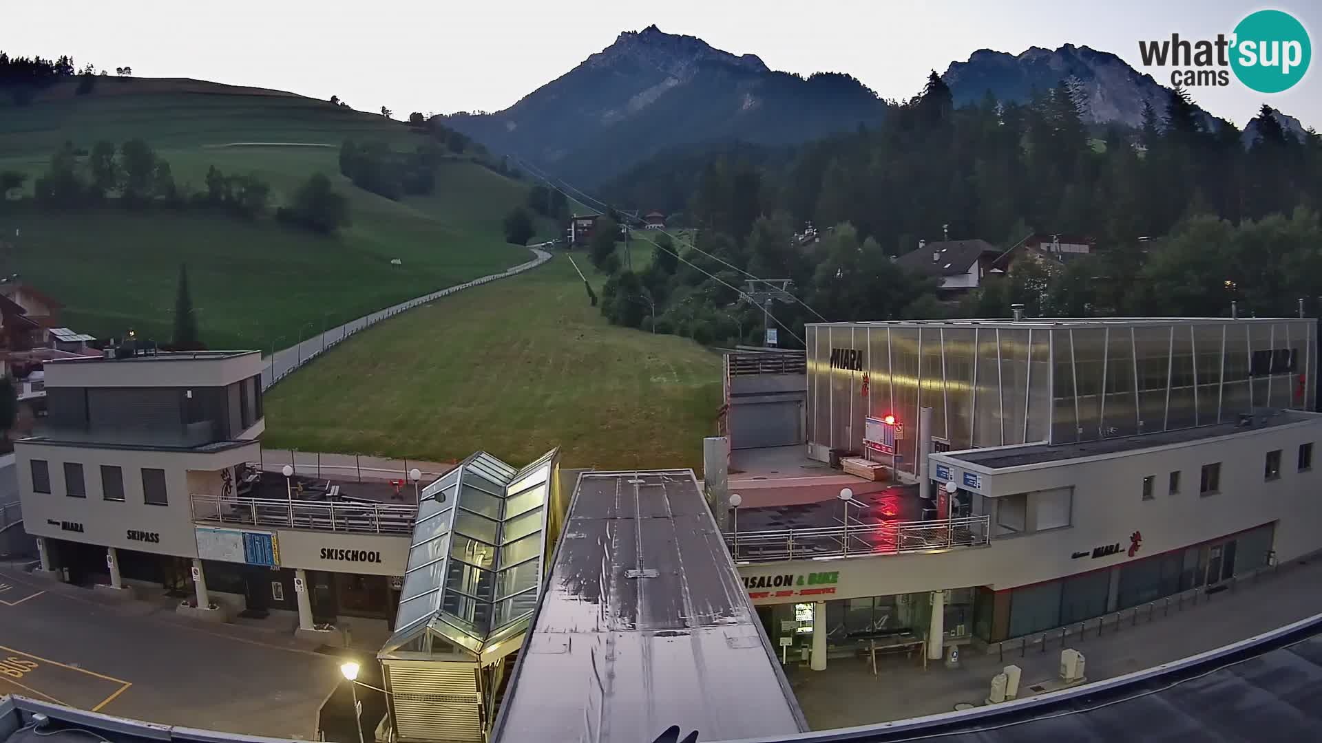 Kronplatz webcam Valley sation of Miara