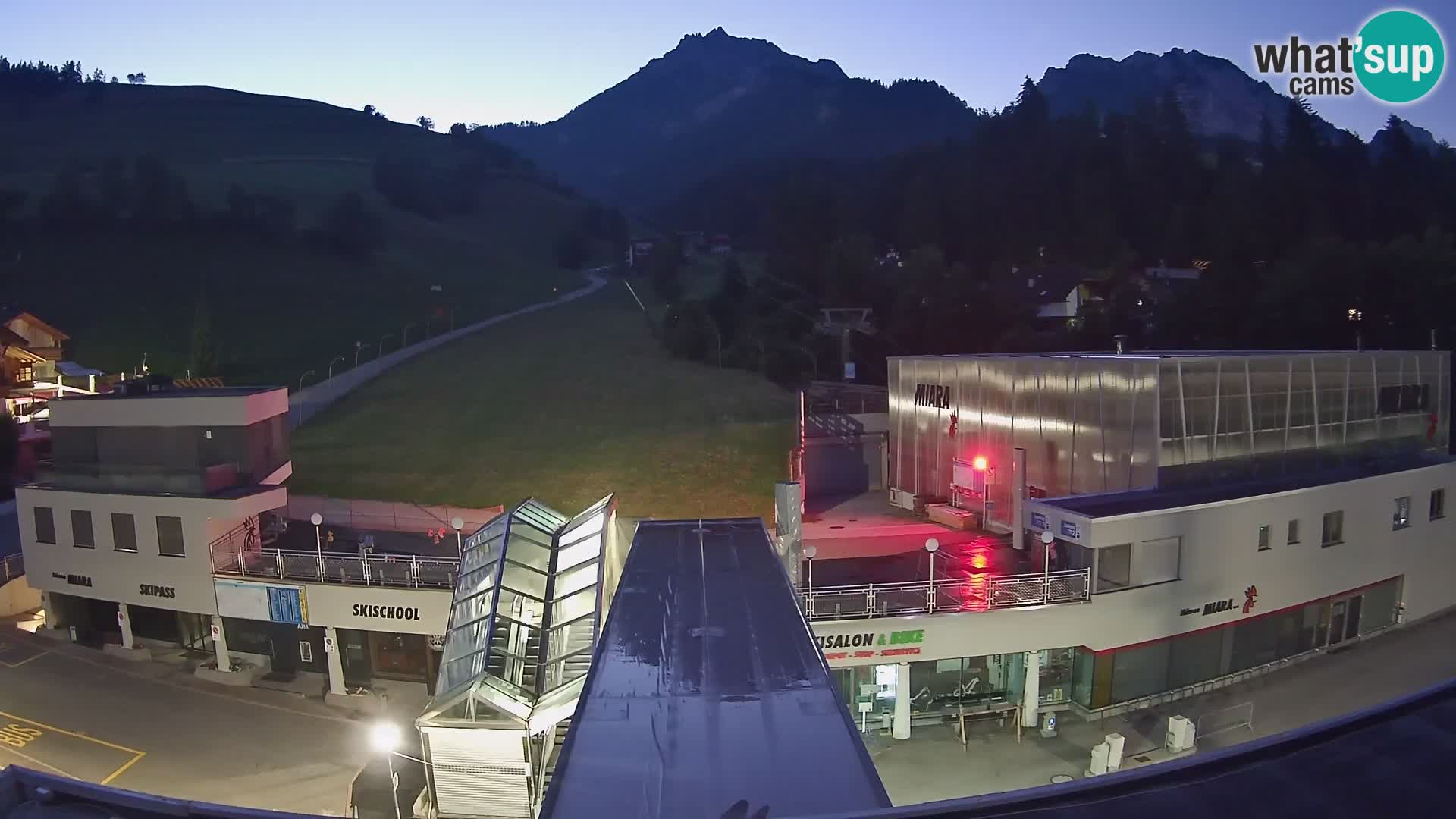 Kronplatz webcam Valley sation of Miara