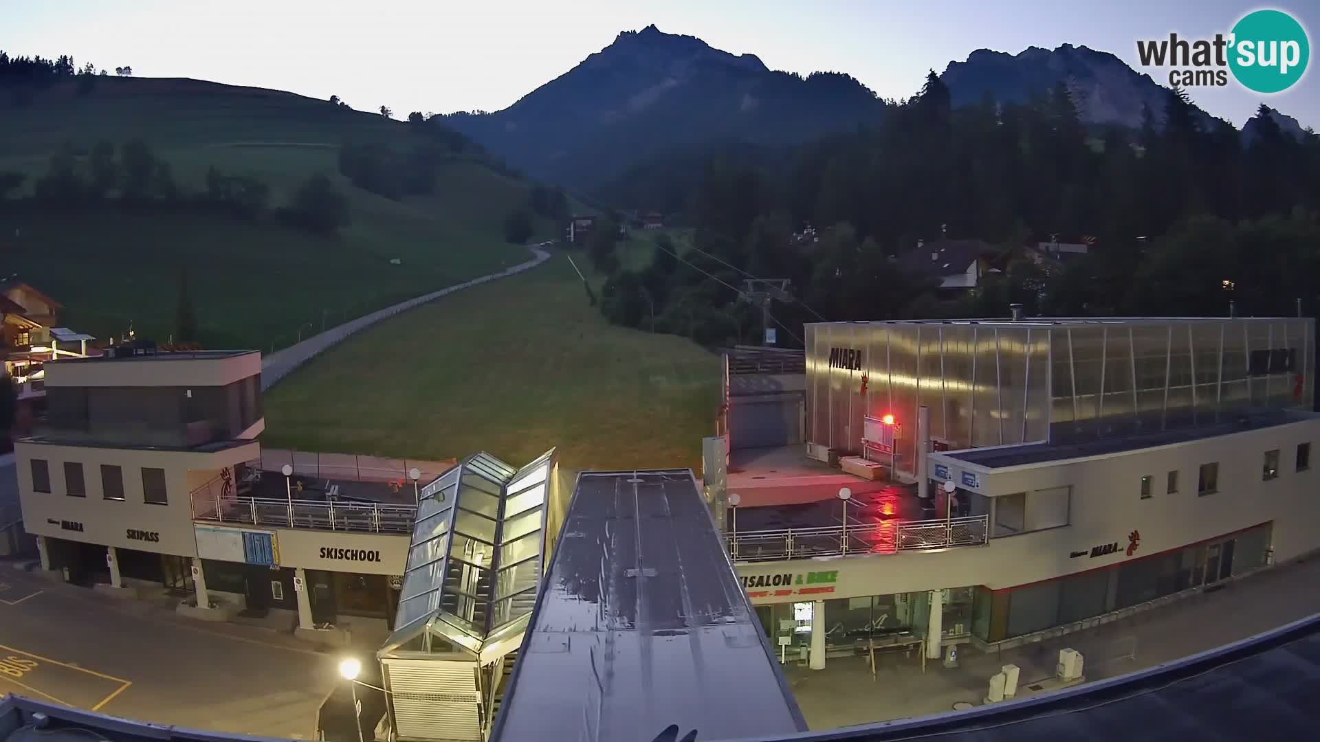 Kronplatz webcam Valley sation of Miara
