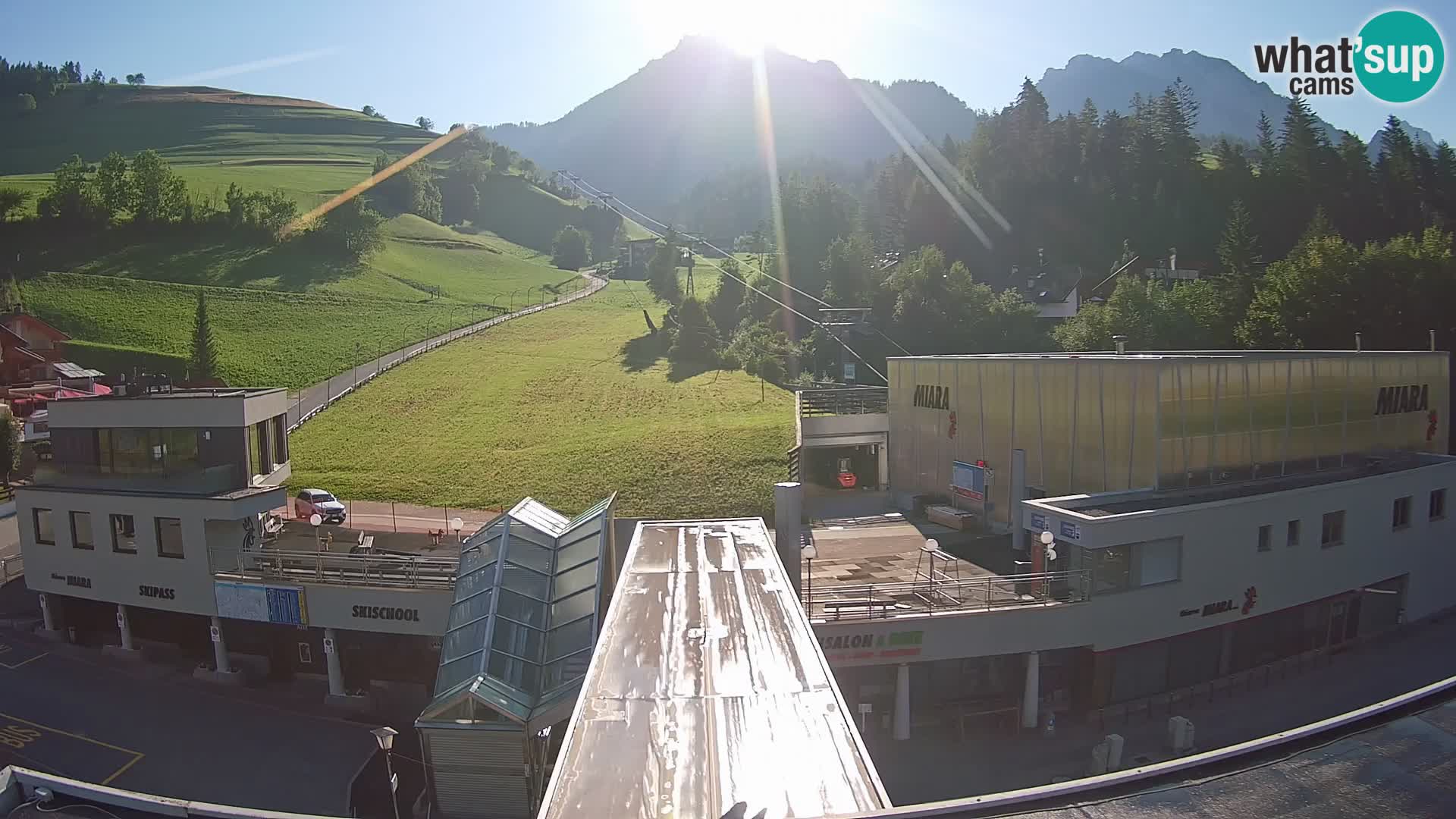 Kronplatz spletna kamera Miara spodnja postaja